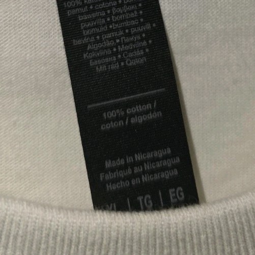 Gildan Heavy Cotton Crew Neck T-Shirt Blank Tee Short Sleeve White Size XL