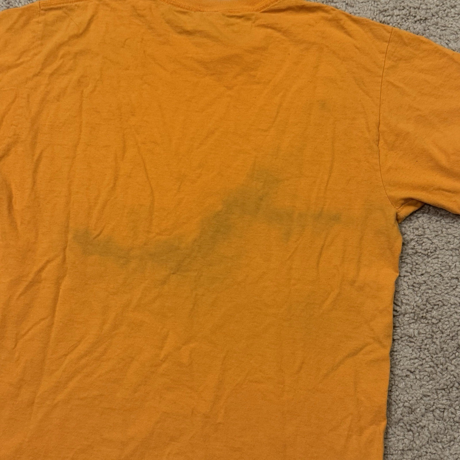 Vintage Aquaman DC Comics Originals Orange Adult Medium Graphic T-Shirt, Y2K