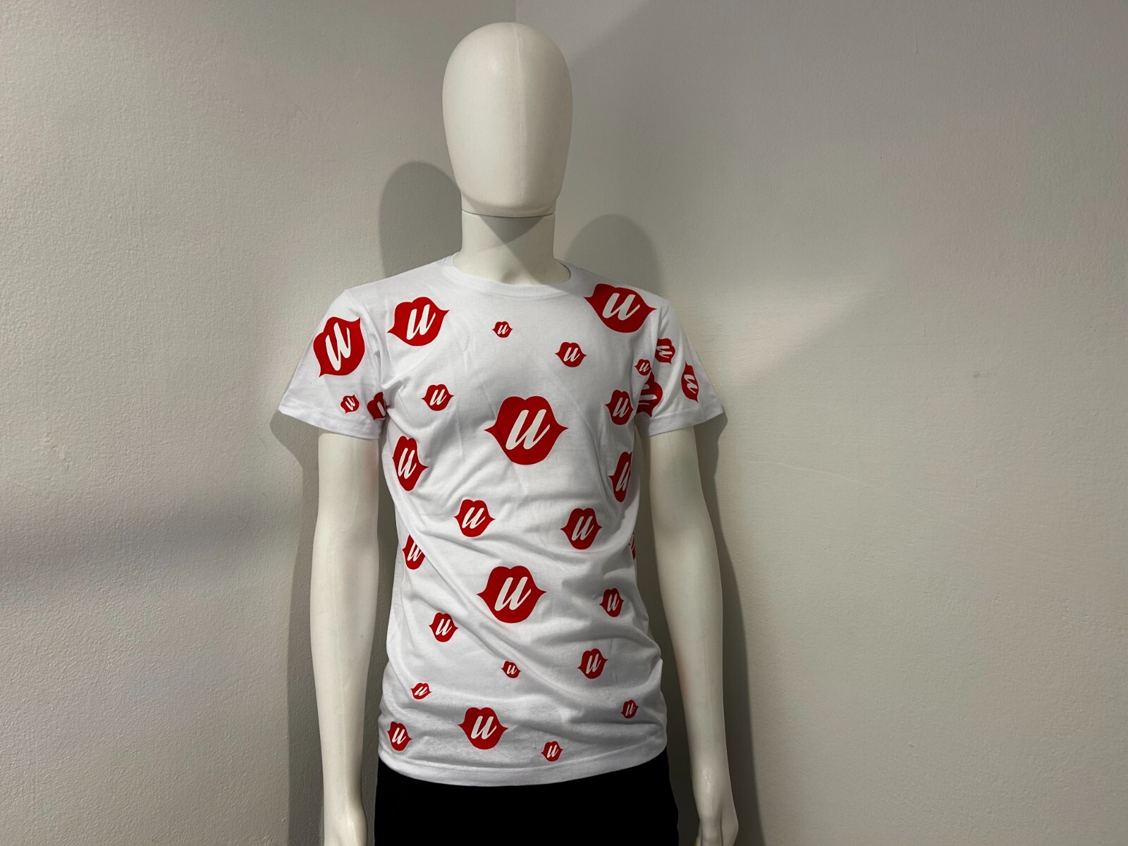Unisex Short Sleeve T-Shirt, White or Black, Brand “Suka” with Small Logos
