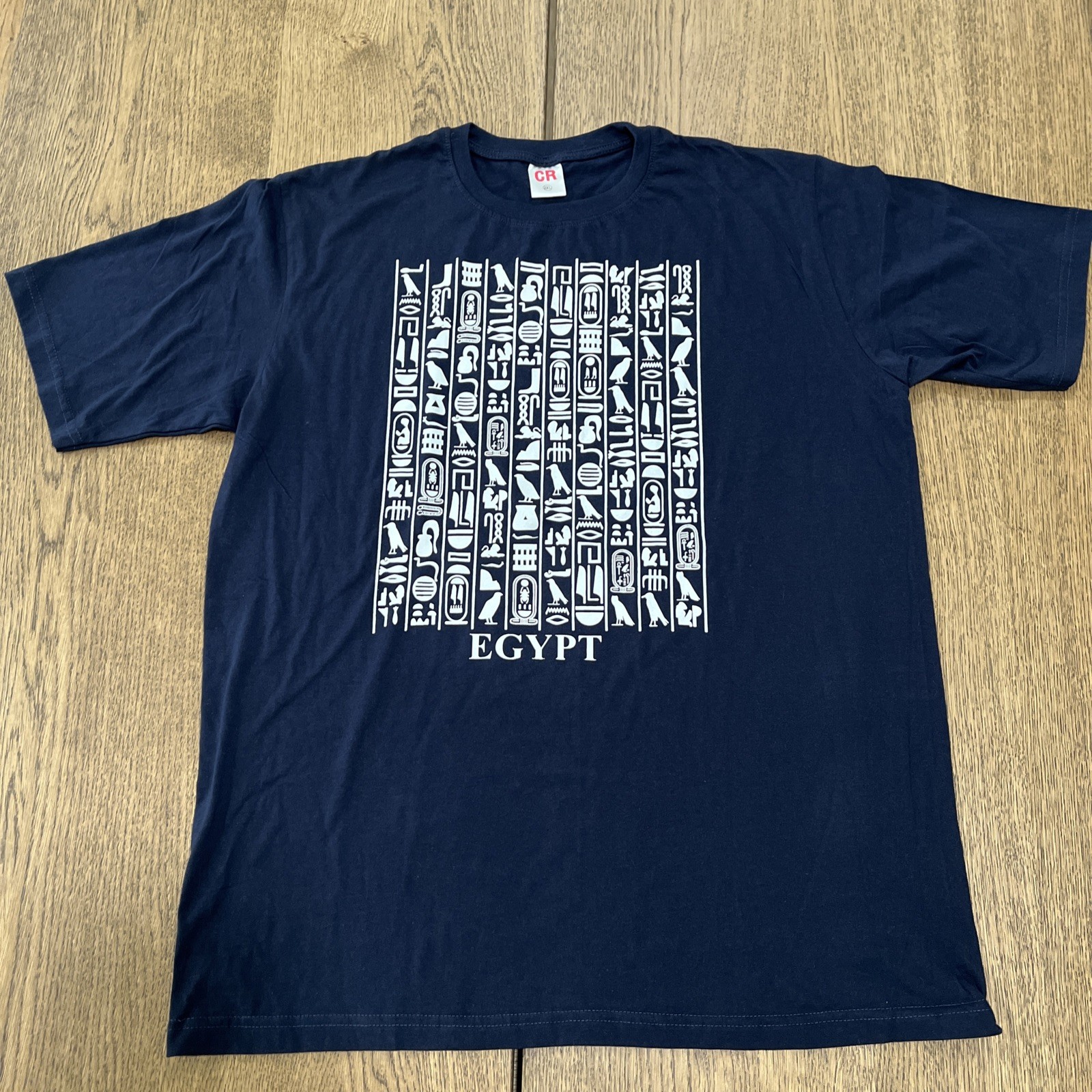 Men’s 2XL Egypt Hieroglyphics Tourist T-Shirt Made In Egypt