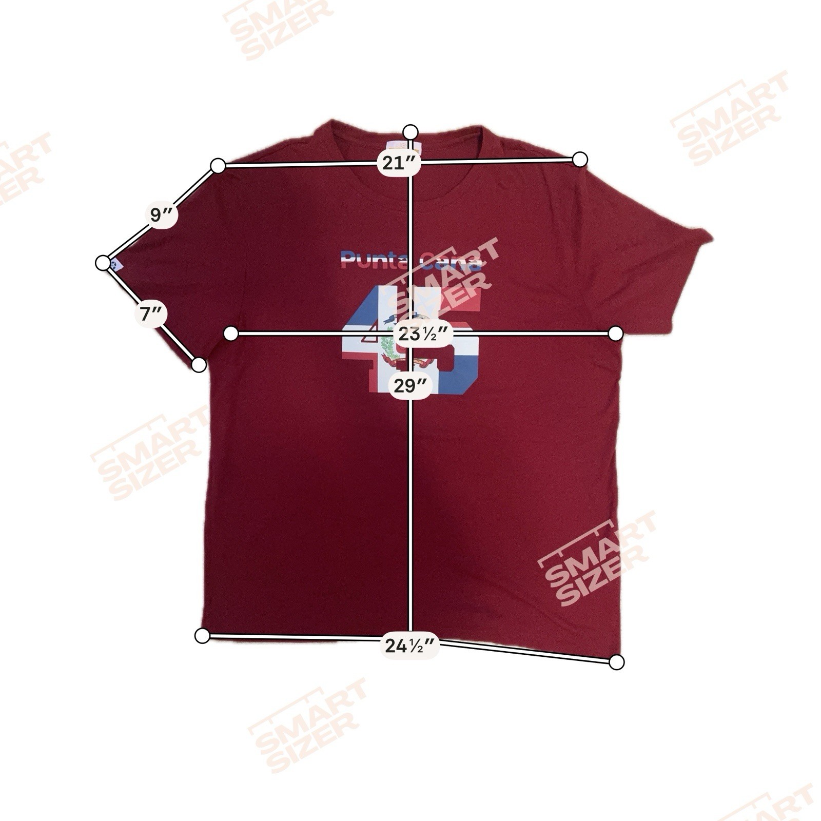 Club Med 45 Punta Cana Dominican Republic Blue Shirt Men’s size XXL Red 2XL