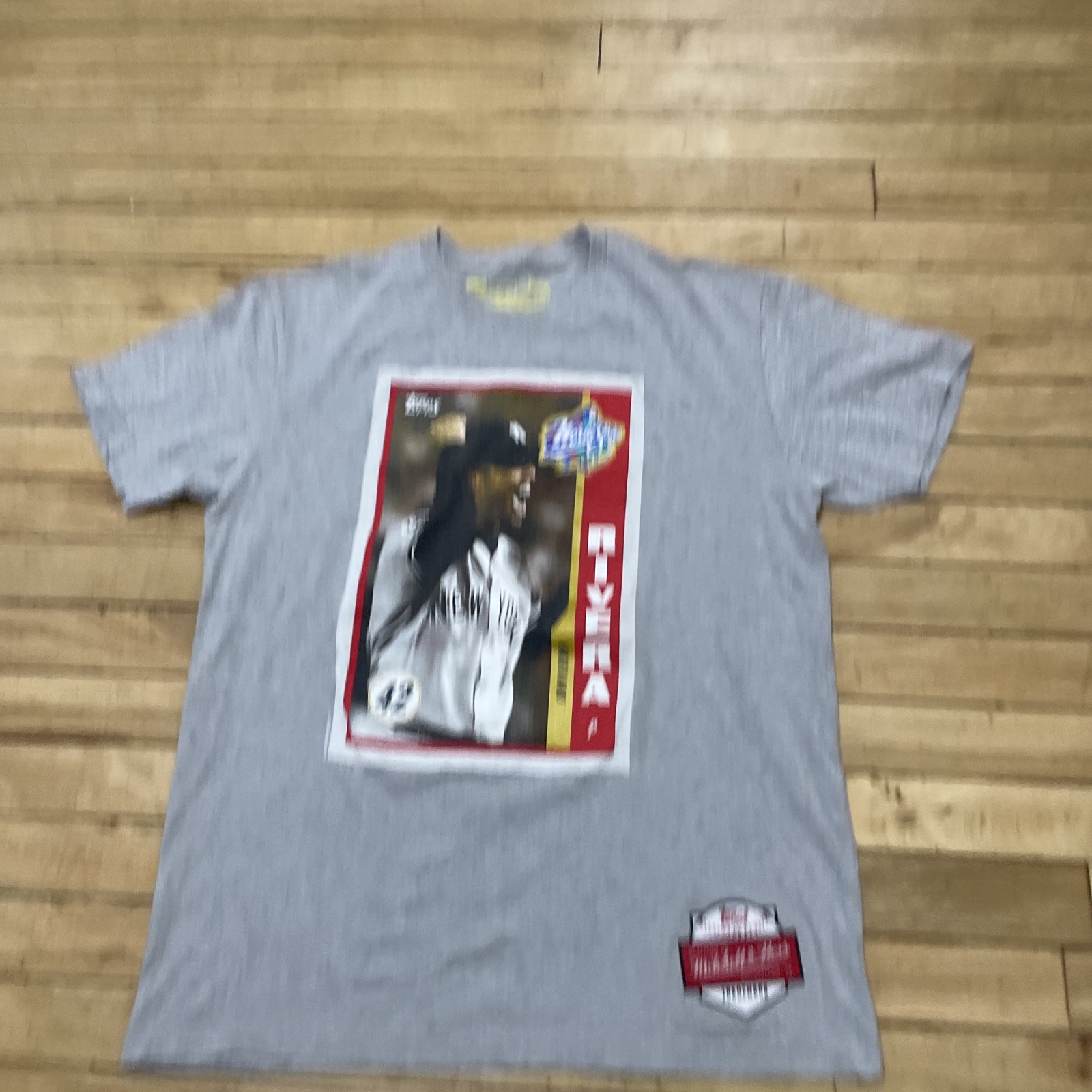 Mitchell & Ness Shirt Men L Mariano Rivera 1998 WS Topps Baseball Card Yankees