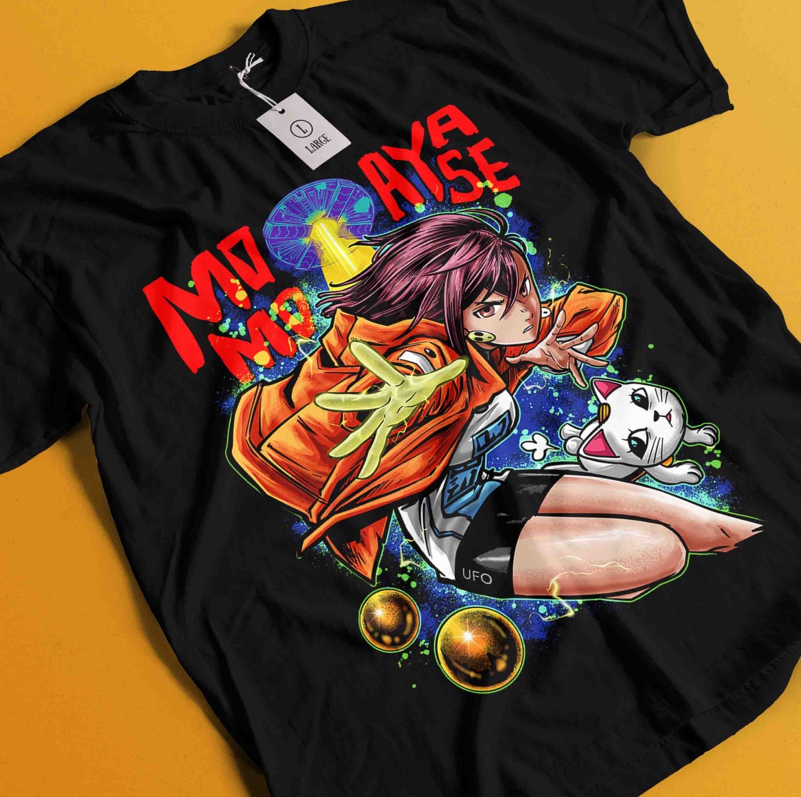 Dan Da Dan T-Shirt Okarun Shirt Momo Ayase Tshirt Ken Tee Turbo Jin Aira Seiko