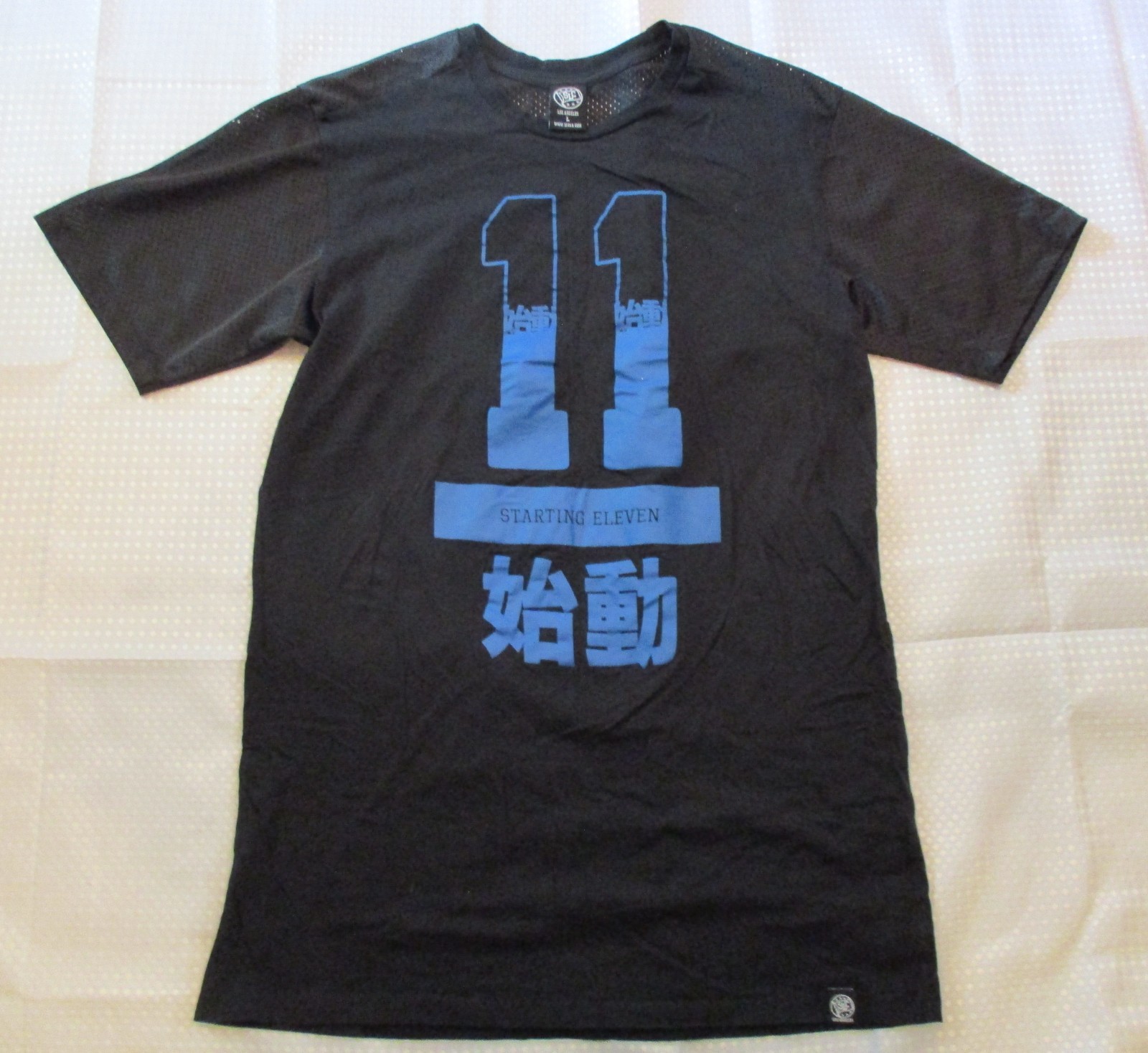 SLC Los Angeles Soccer Anime & Manga Blue Lock Japanese Kanji T-Shirt Sz. L