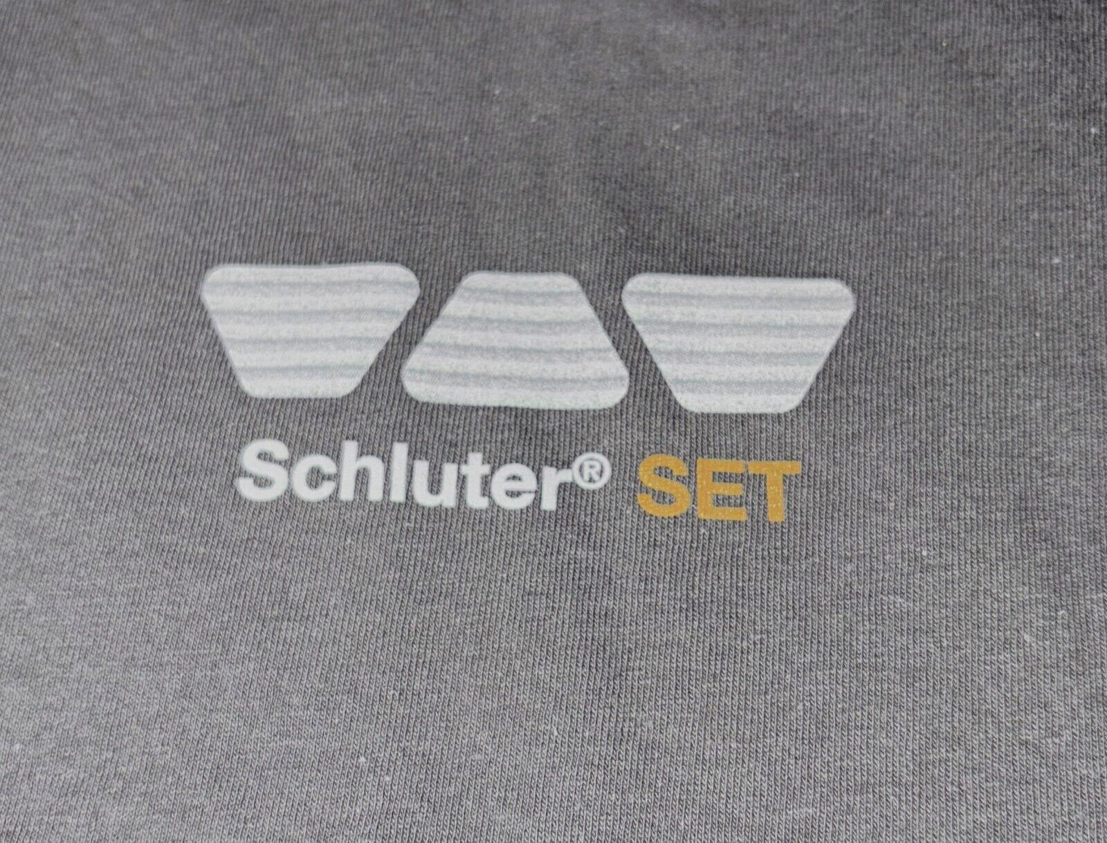 New Schluter Systems Large Charcoal Tee T-Shirt