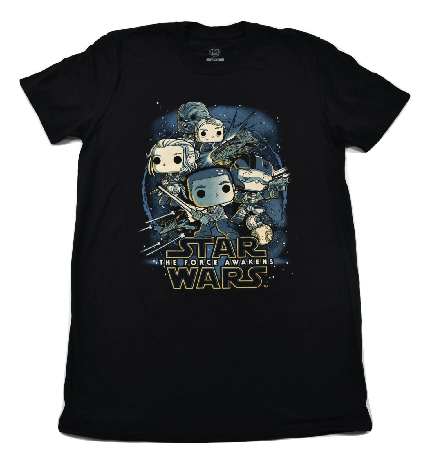 Funko Pop Mens Star Wars The Force Awakens Shirt New XS, S, M, L, XL