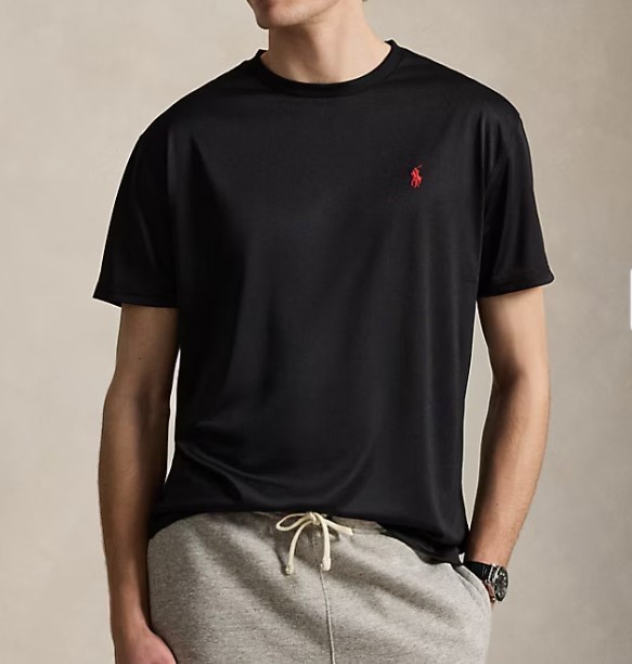 Polo Ralph Lauren Men’s Custom Slim Fit Jersey Crewneck T-Shirt Black M L