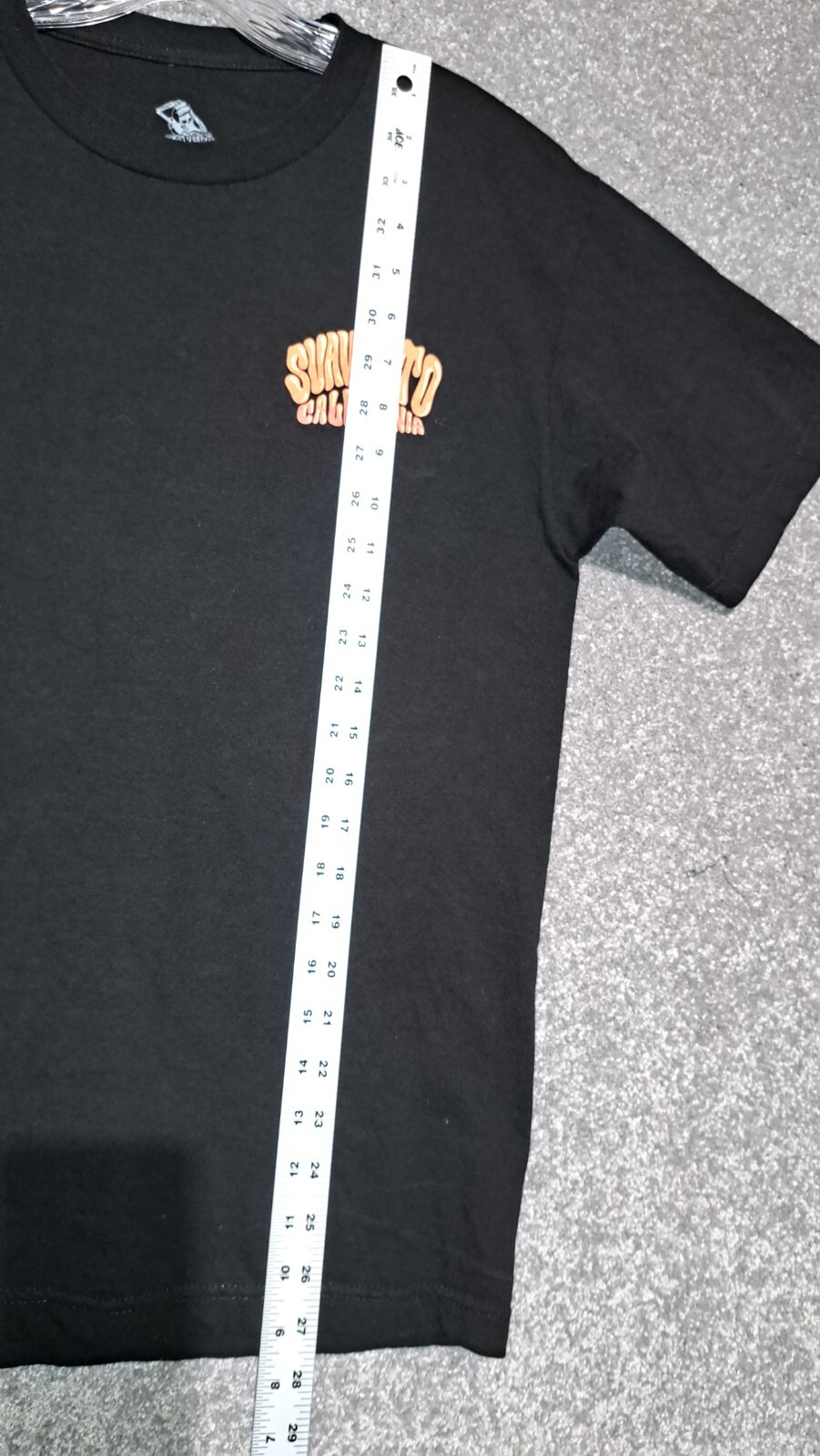 Suavecito Pomade T-Shirt Men’s Black/Orange Graphic Design M Pre-owned