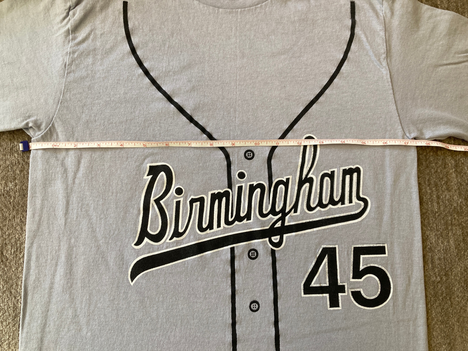 Vintage 90s Birmingham Barons Jersey Shirt XL USA Made RARE rap hip hop
