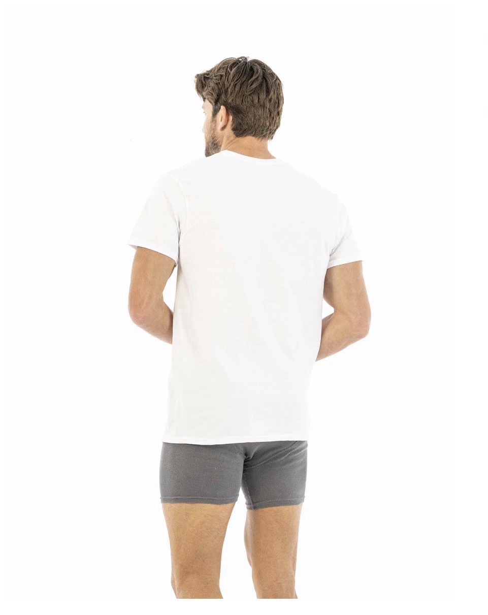 10-Pack GILDAN Men’s Size S Crew Neck T-Shirts Tee Short Sleeve Tag-Free • White