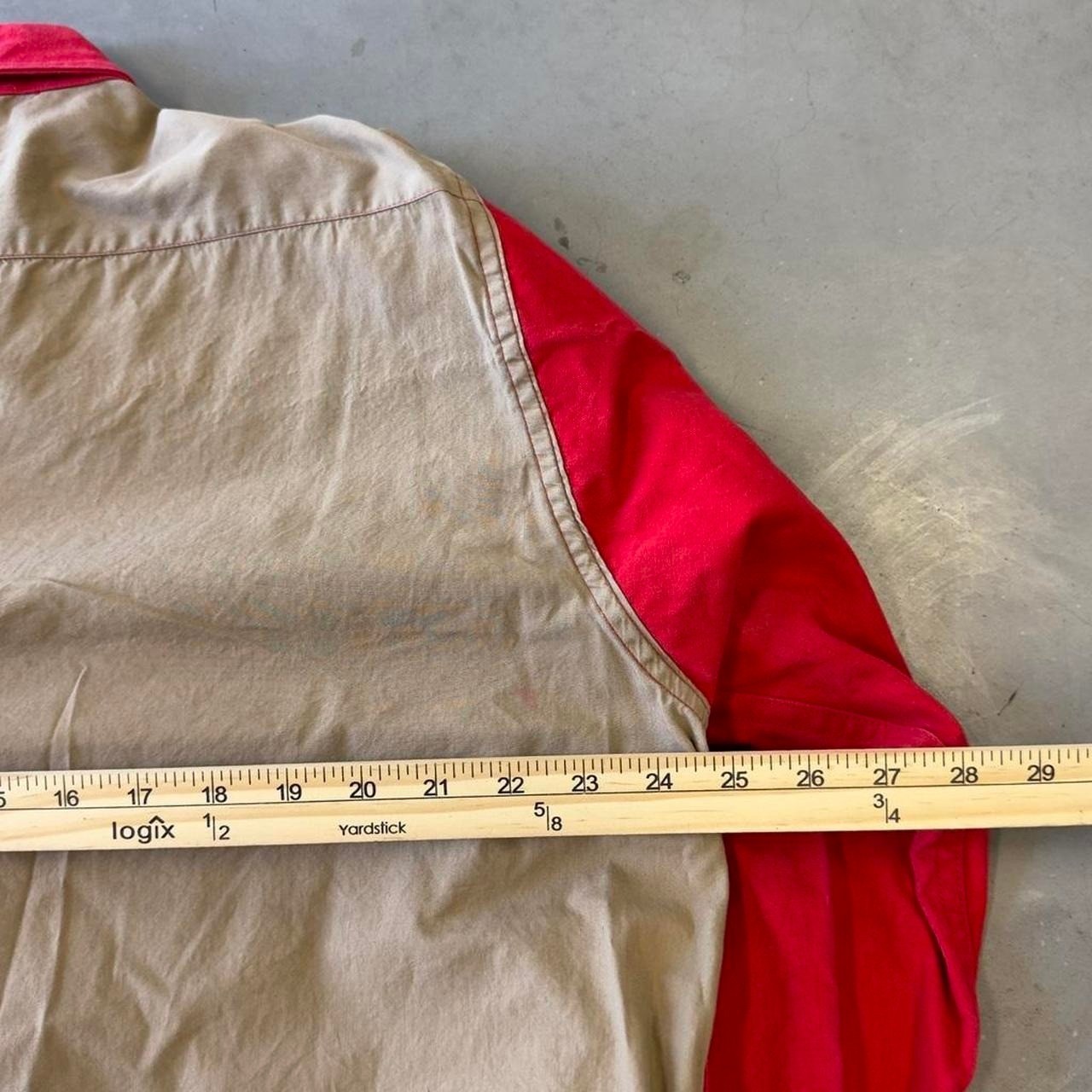 Vintage 90s orvis red button up flannel shirt
