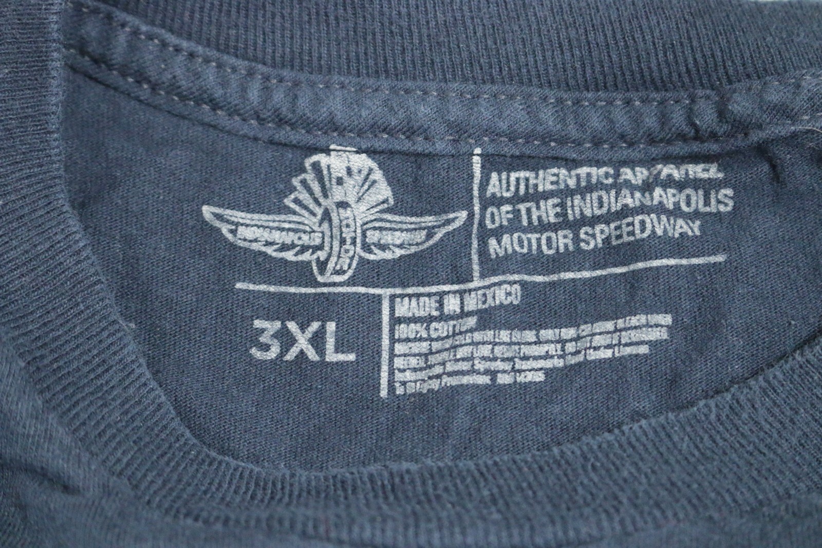 RedBull Indianapolis Motor Speedway Shirt 2015 Mens 3XL Blue Racing Motorcycles