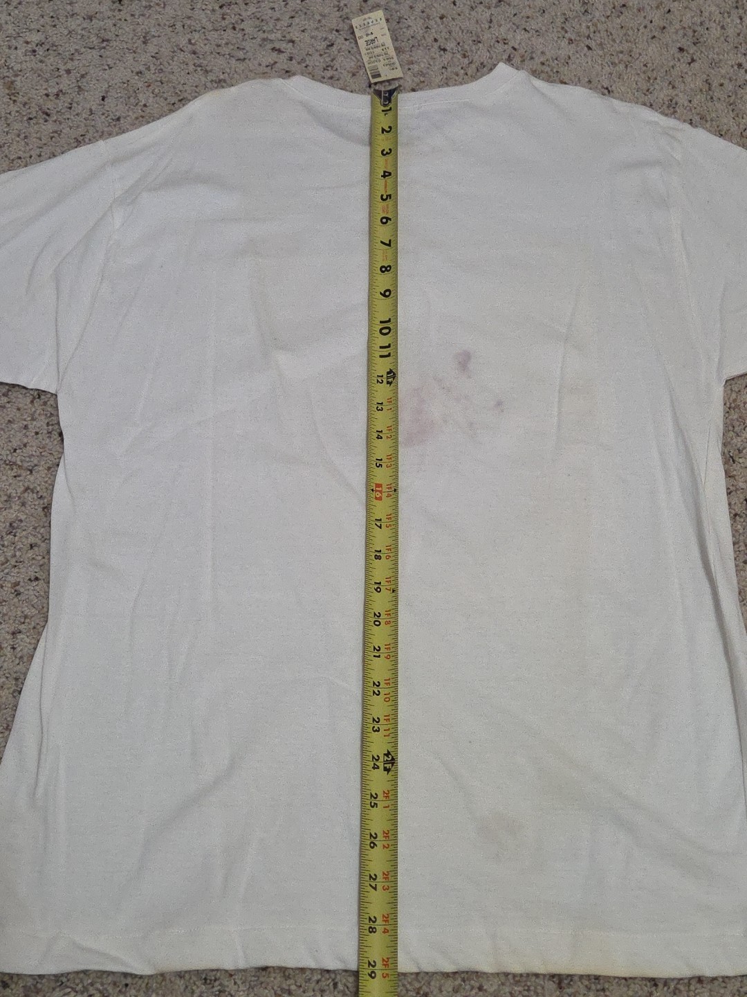 Vtg New W/ Tags Express Tricot T-Shirt Size Large Single Stitch Embroidered Sun