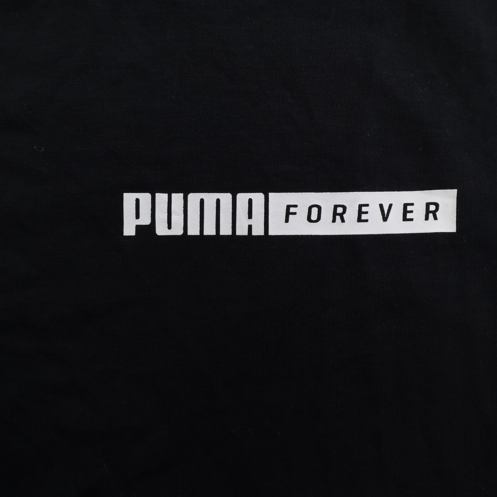 Puma Tank Top Mens Big Logo L Black Polyester Blend Sleeveless