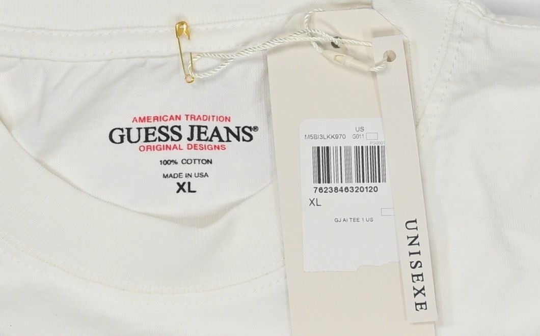 Guess Jeans Allen Iverson Capsule T-Shirt in White