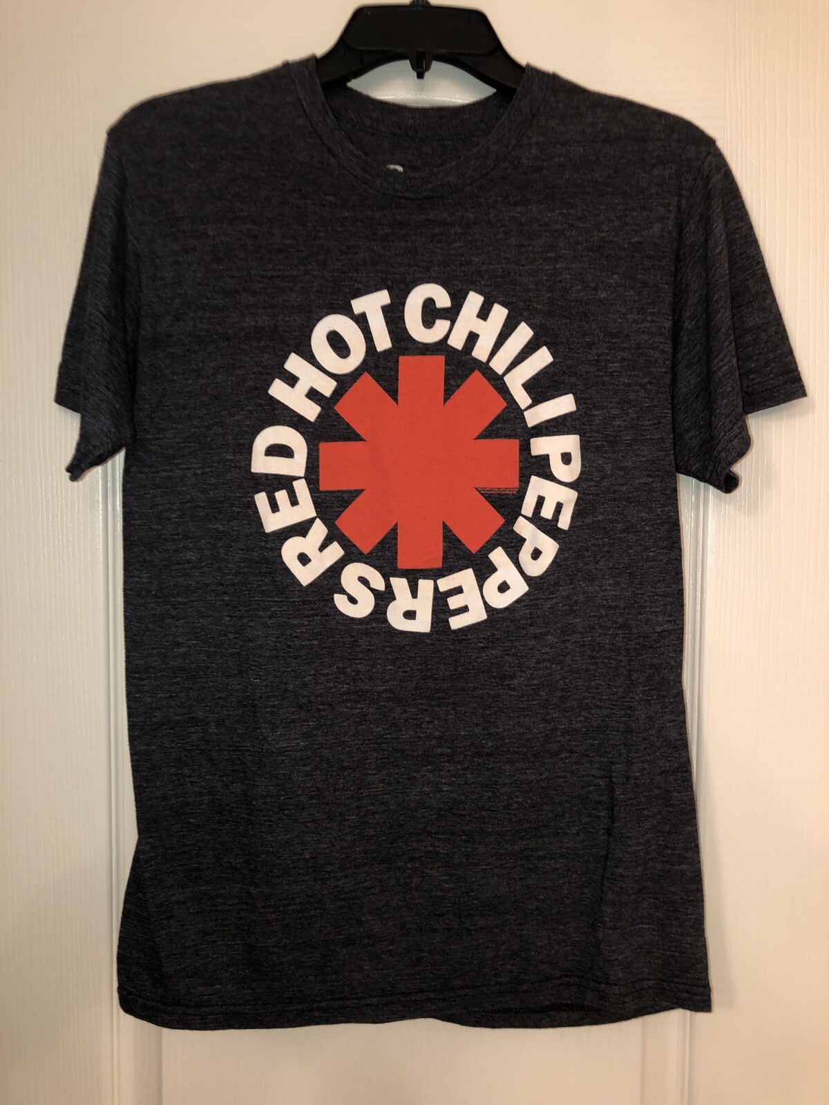 Red Hot Chili Peppers S Tee Shirt Dark Gray Heather Band