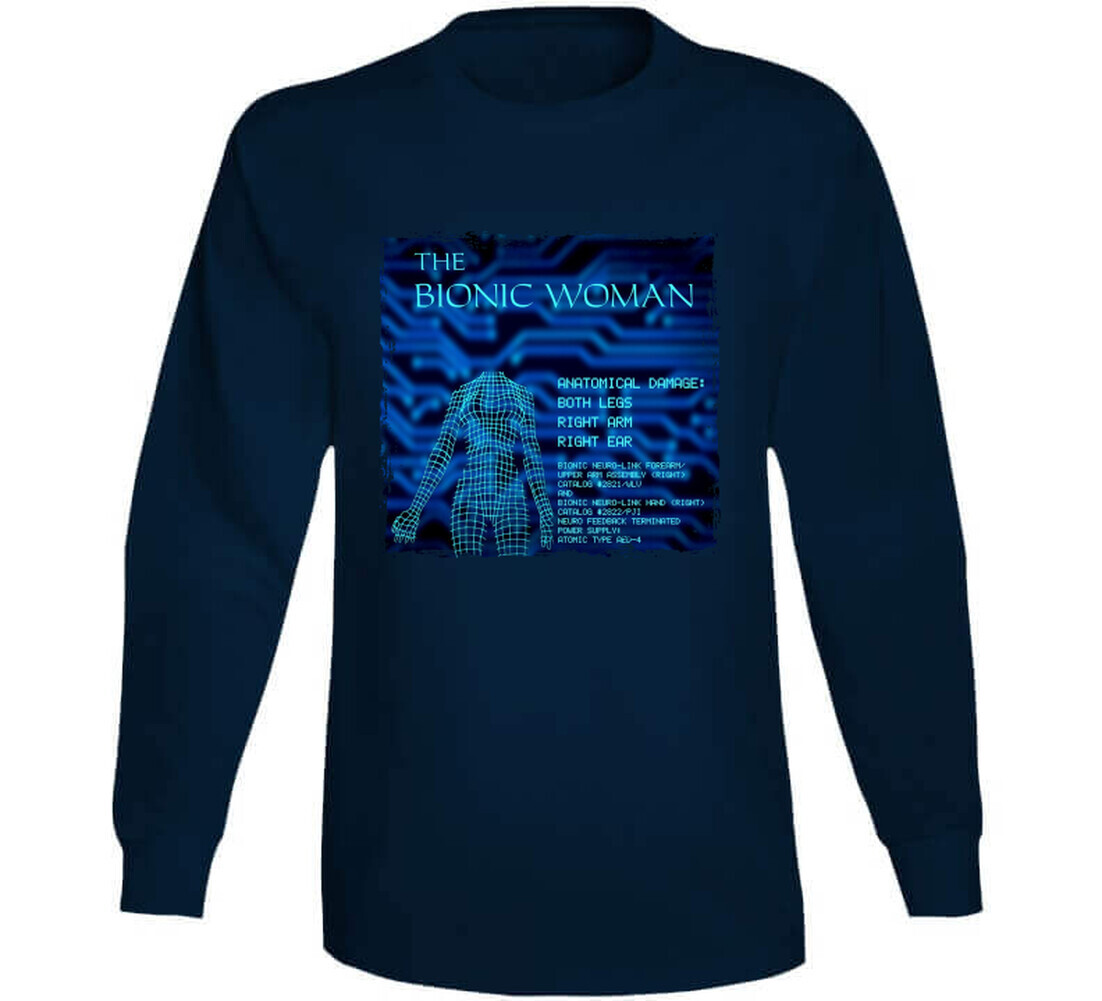 The Bionic Woman Anatomical Damage Tv Series T Shirt