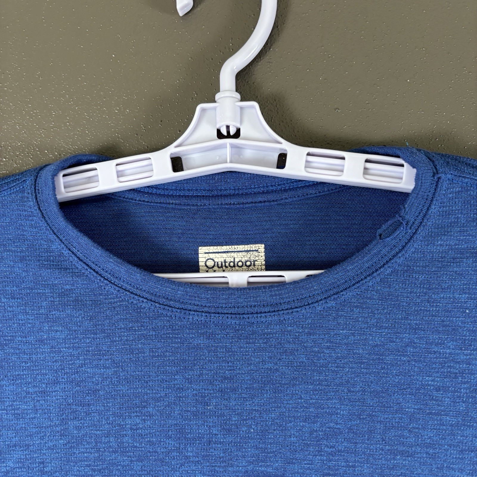 Outdoor Voices Mens T Shirt Short Sleeve Mens Shirt Size M Medium Blue Excellent