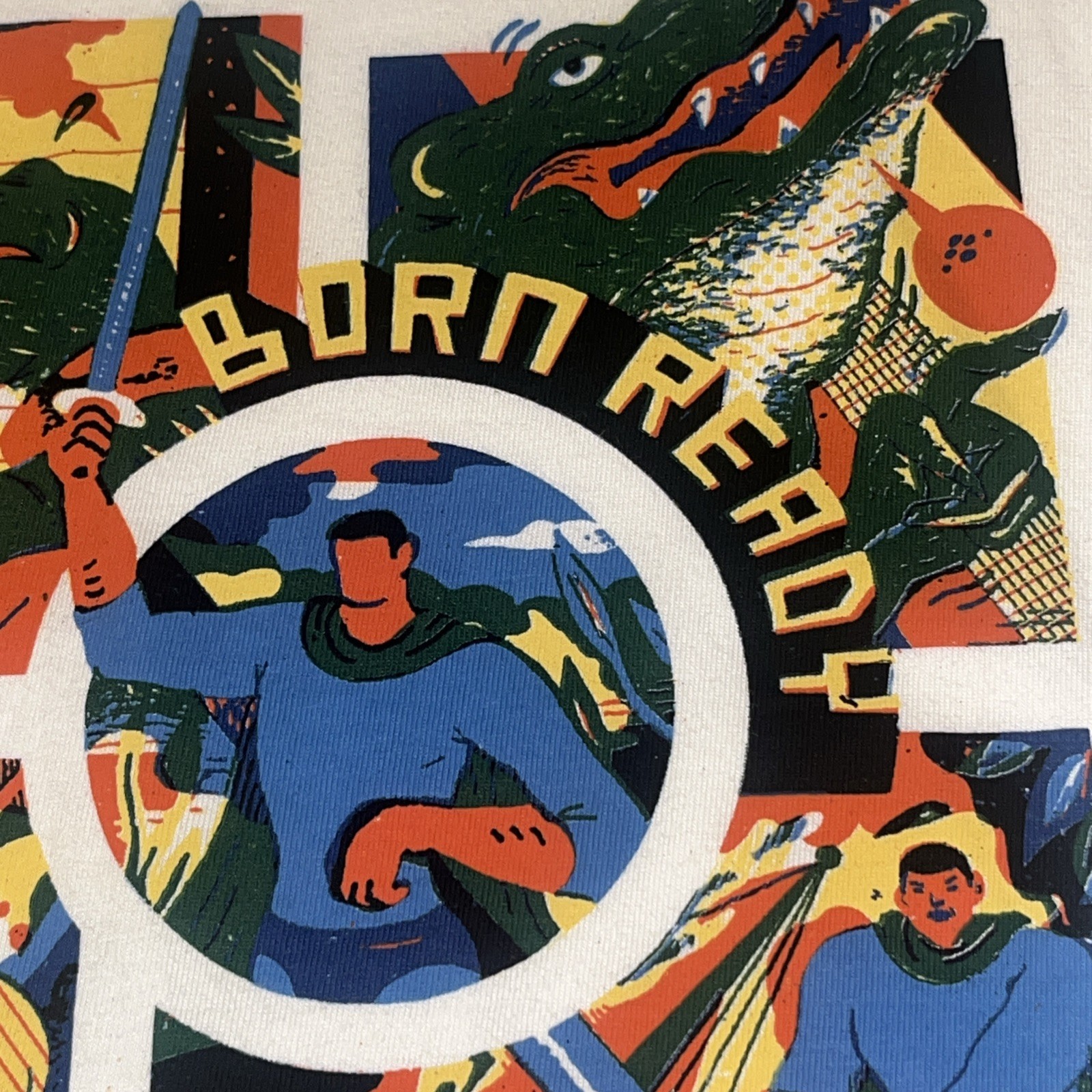 Lacoste LIVE Tshirt NWT Super Hero Series x Brecht V. Size 6 Large MSRP $70