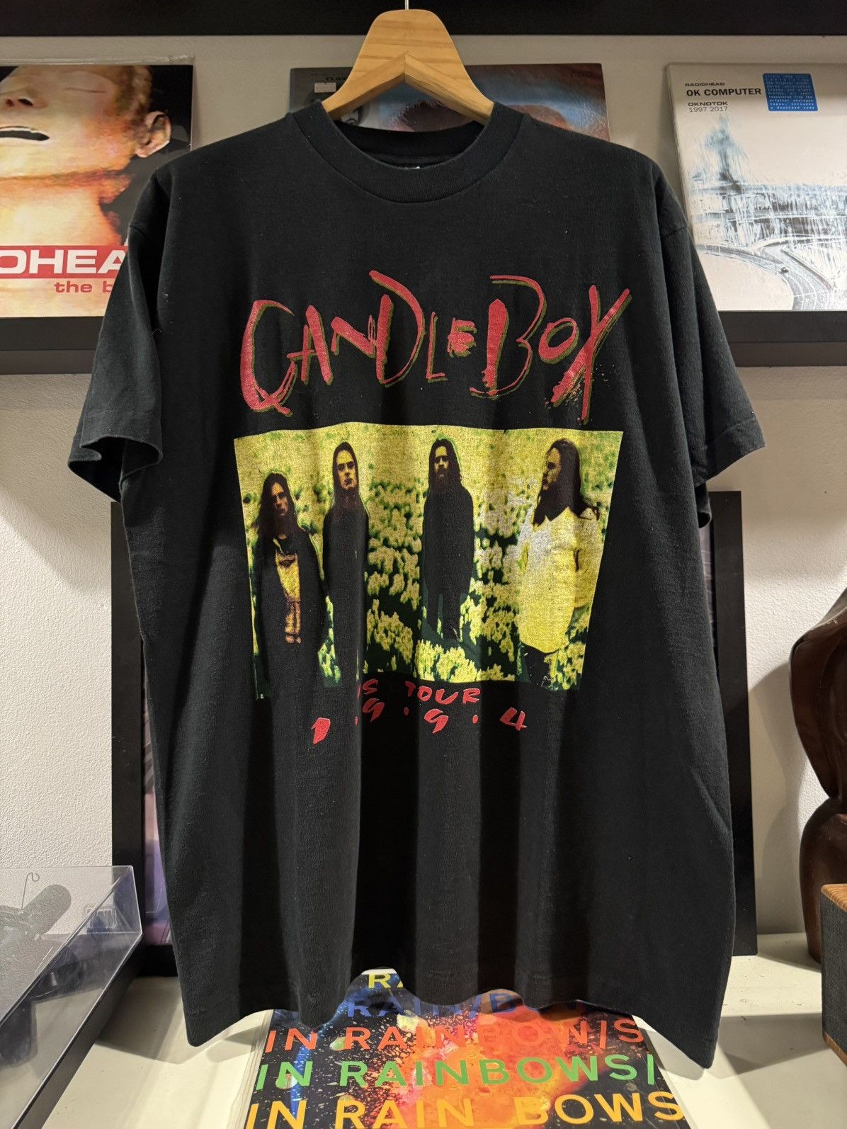 Remake 1994 Candlebox Tour T shirt Heavy Cotton Unisex tee NH27155