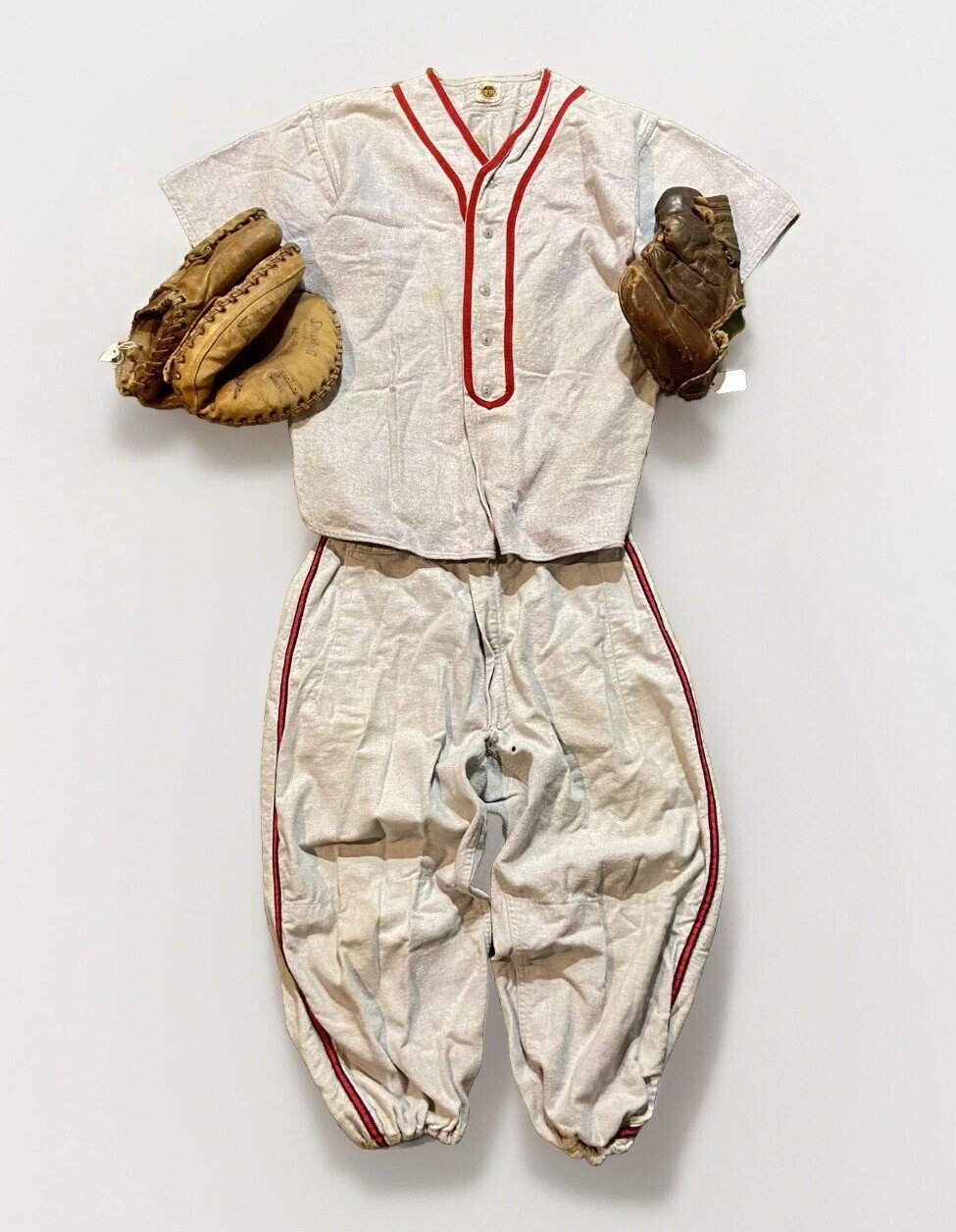 Vintage 1930s Jersey Empire Sporting Goods Baseball Uniform 30’s 40’s Sz M Rare
