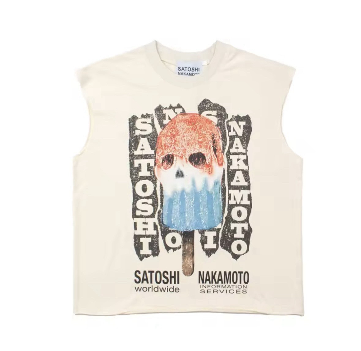 Satoshi Nakamoto – Info Service T-shirt Size: L
