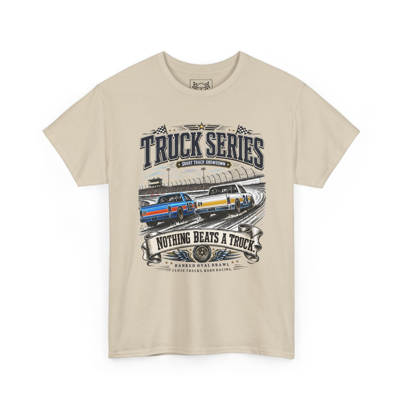 Truck Series Vintage T-Shirt – Short Track Racing Tee – Pickup Race Fans Gift