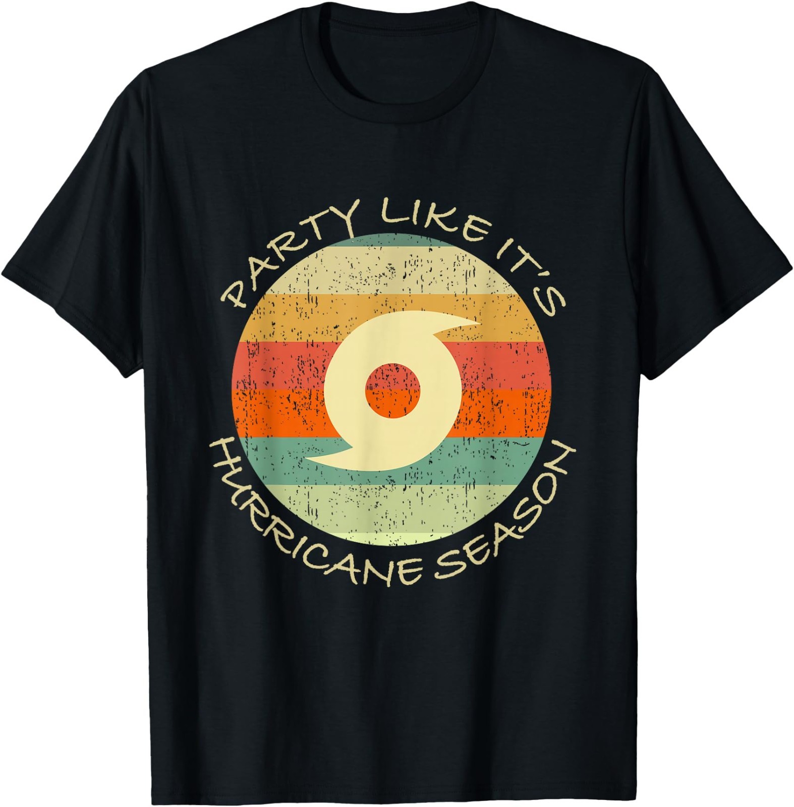 Party Like It’s Hurricane Season Funny Graphic Weather T-Shirt