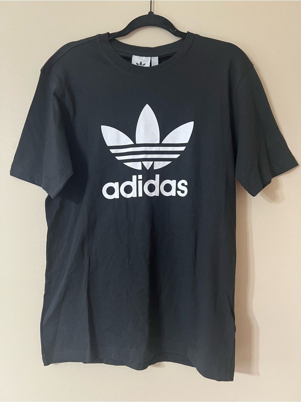Adidas Originals Trefoil T-shirt Black White