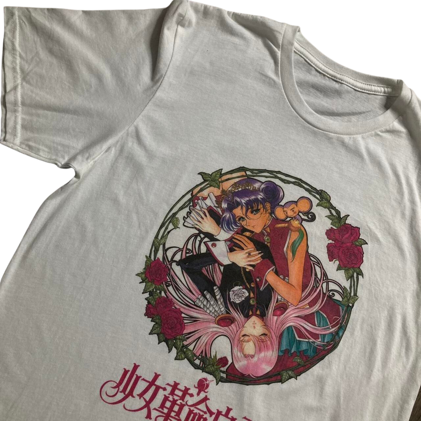 REVOLUTIONARY GIRL UTENA Utena & Anthy Anime UNISEX t shirt – high quality print