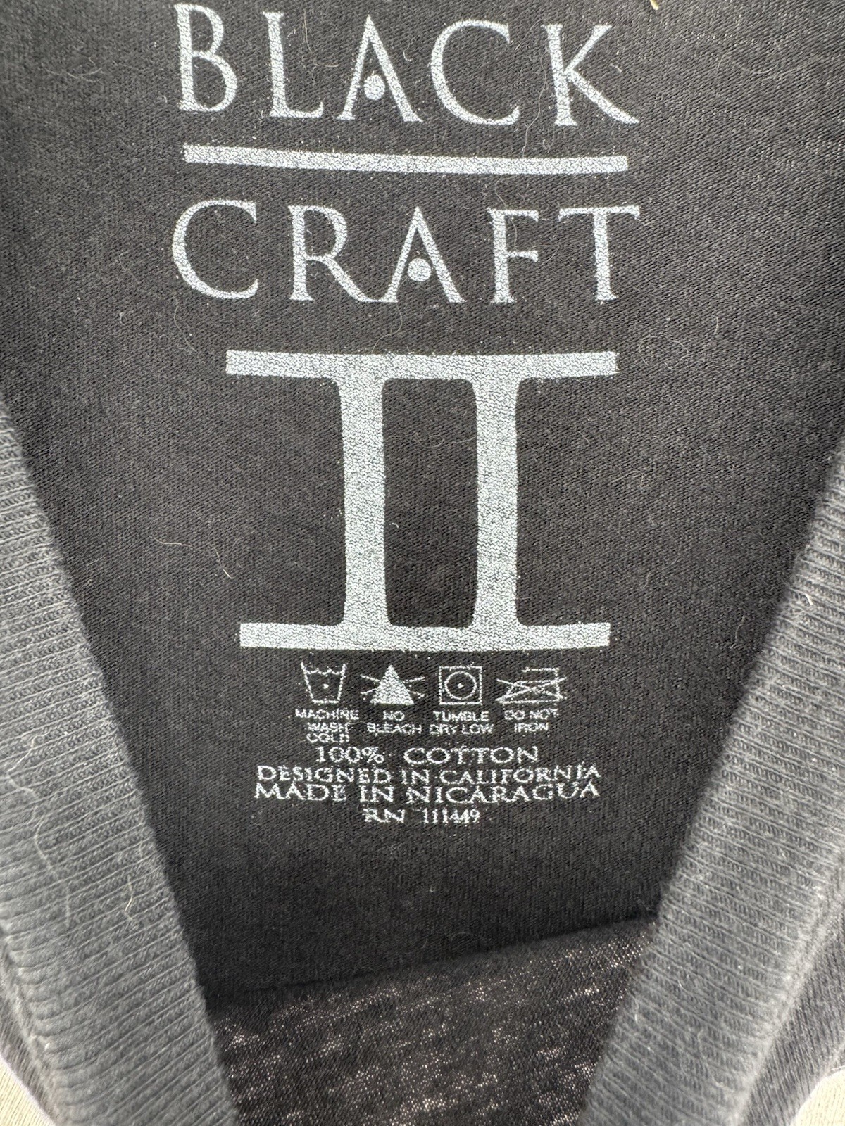 Blackcraft Cult The Graveyard T-Shirt Horror Vampire Halloween SZ Unknown