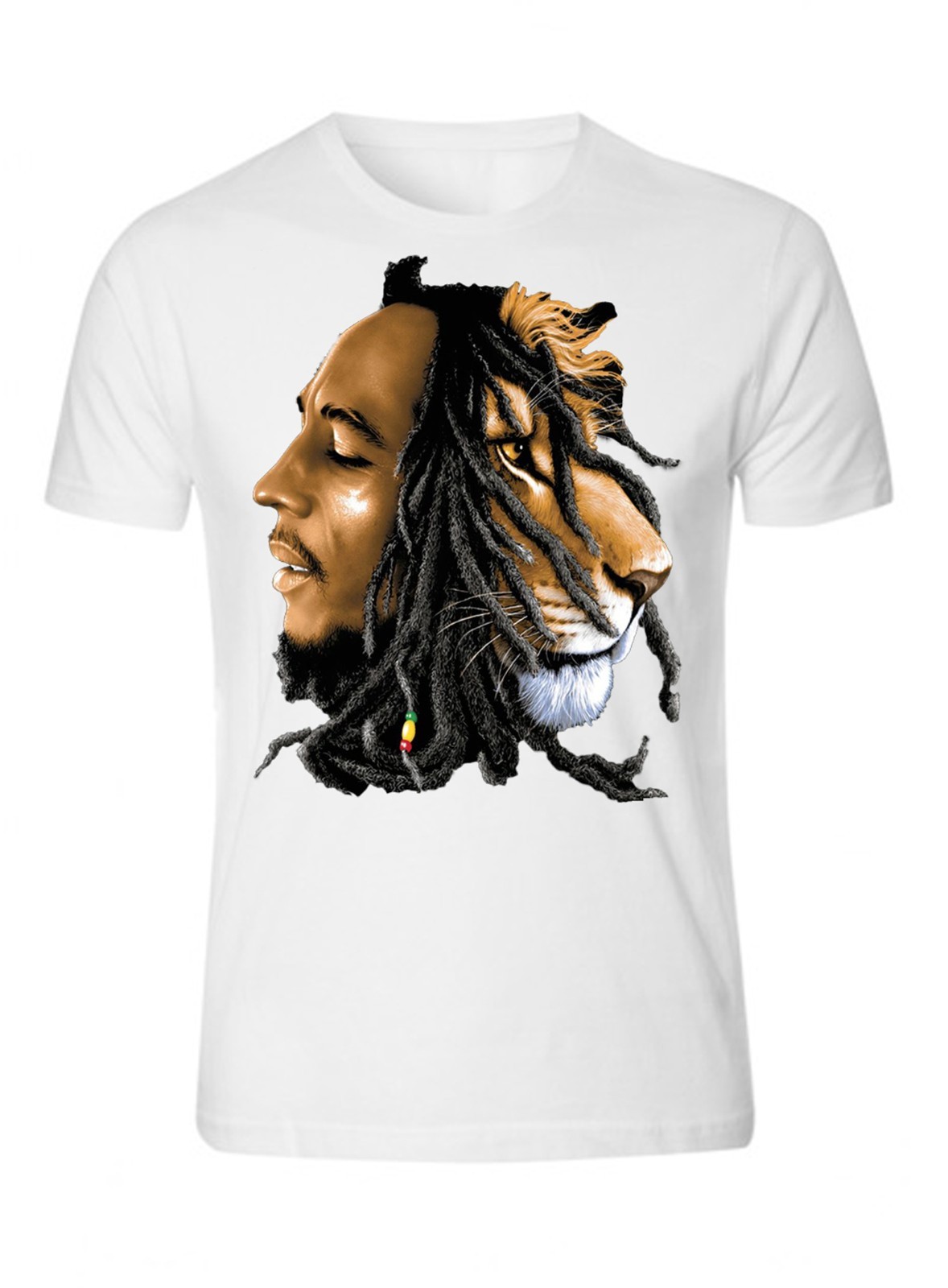 Bob Marley Smoking Joint tee Rasta One Love Lion Zion S – 5XL T-Shirt Tee