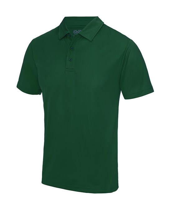 Just Cool Awdis Polo T-shirt Plain Casual Short Sleeve 100% Polyester JC040