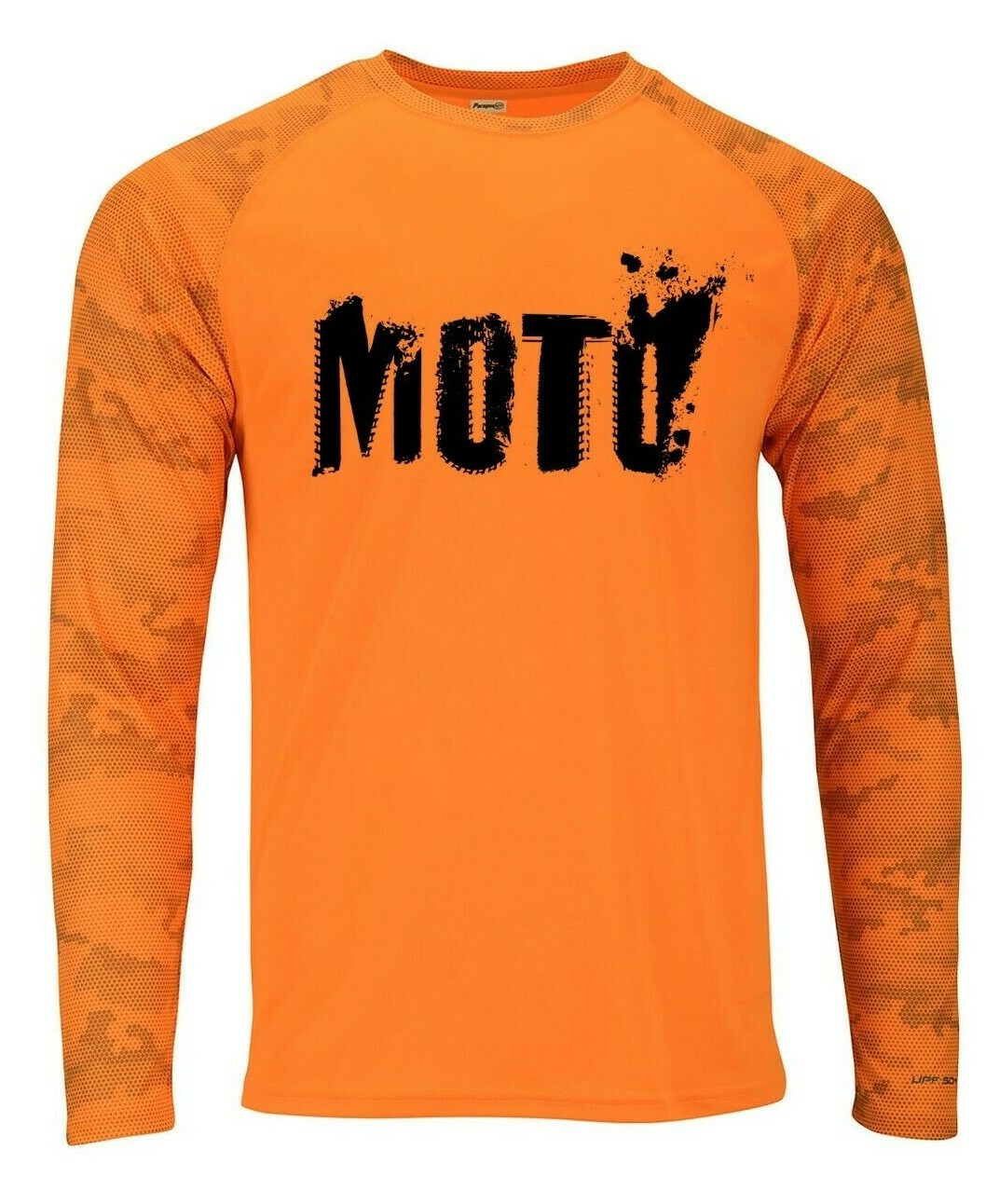 Moto Dirt Bike Off Road Camo Camouflage Long Sleeve UPF 50 T-Shirt UV Protection