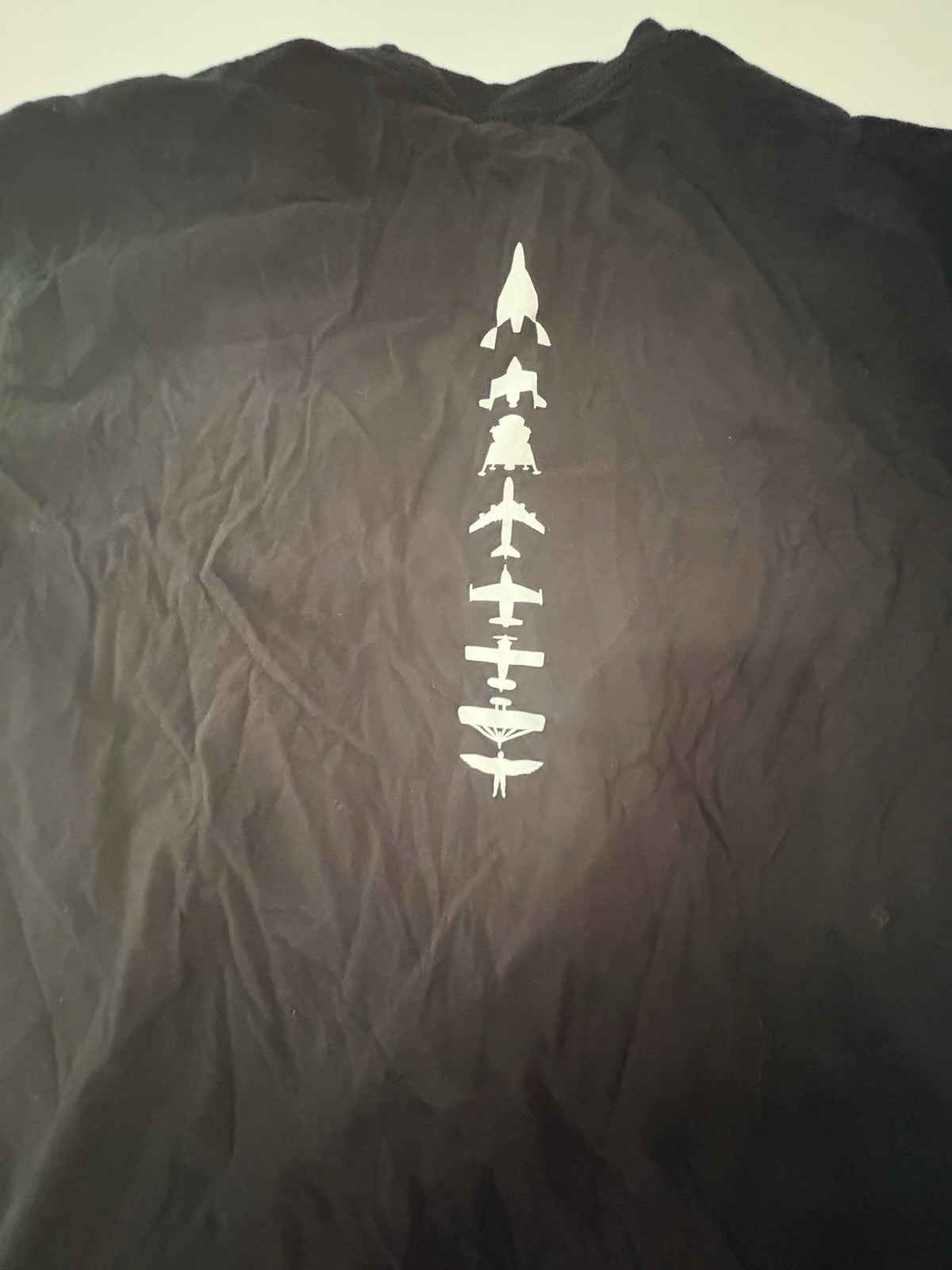 — Virgin Galactic | Dna Of Flight | Size Large | Black Tshirt —