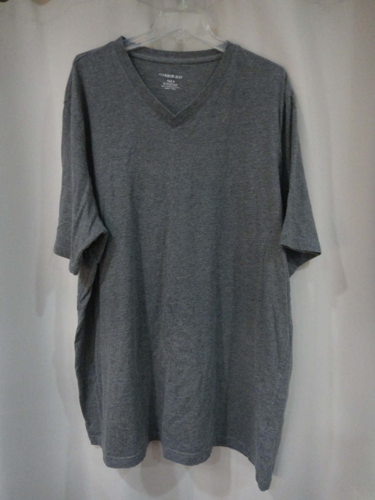 3 Men’s Harbor Bay V-Neck Short Sleeve T-Shirts 3XLT – Tall