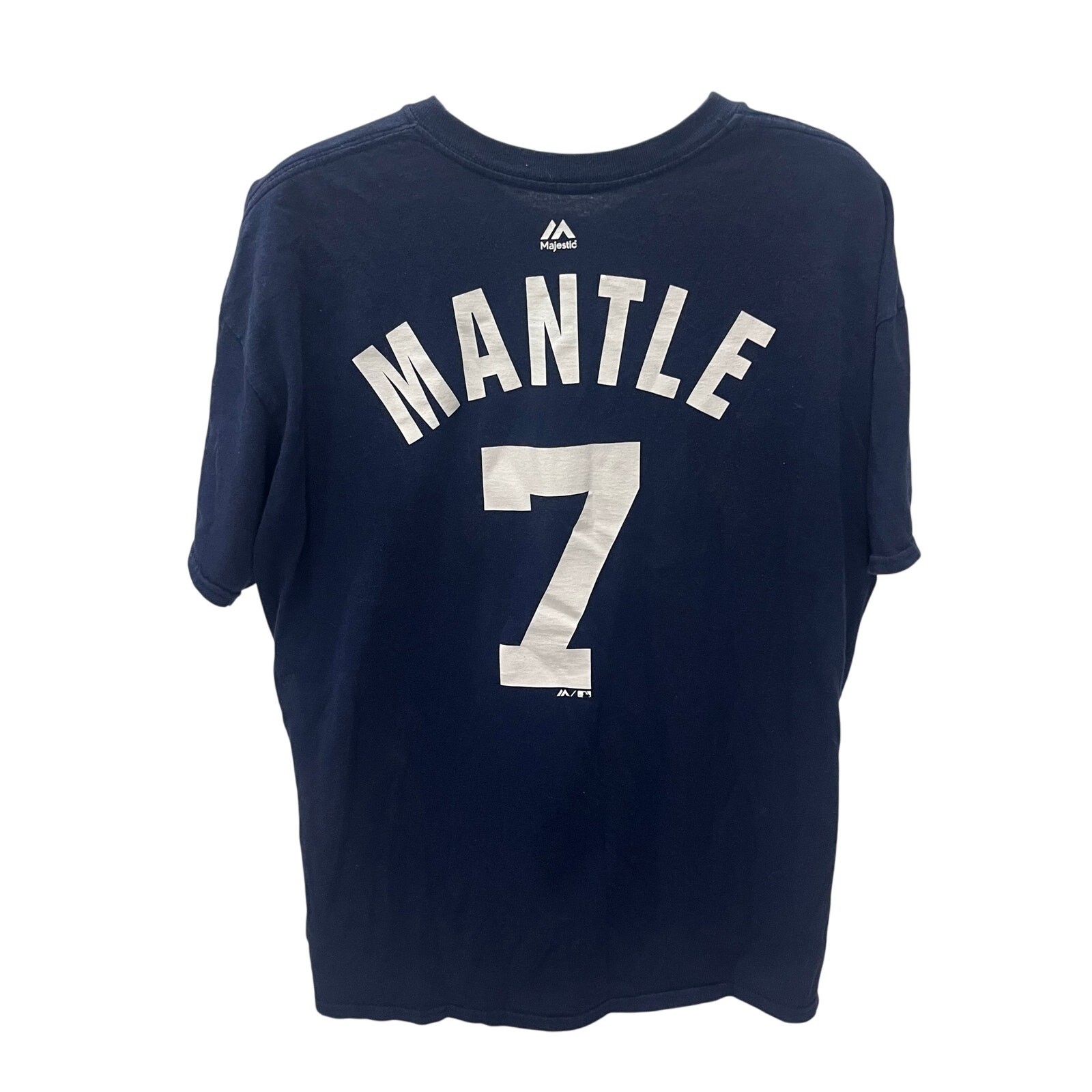 New York Yankees Mickey Mantle Majestic Cooperstown Collection T-shirt ~Men’s XL