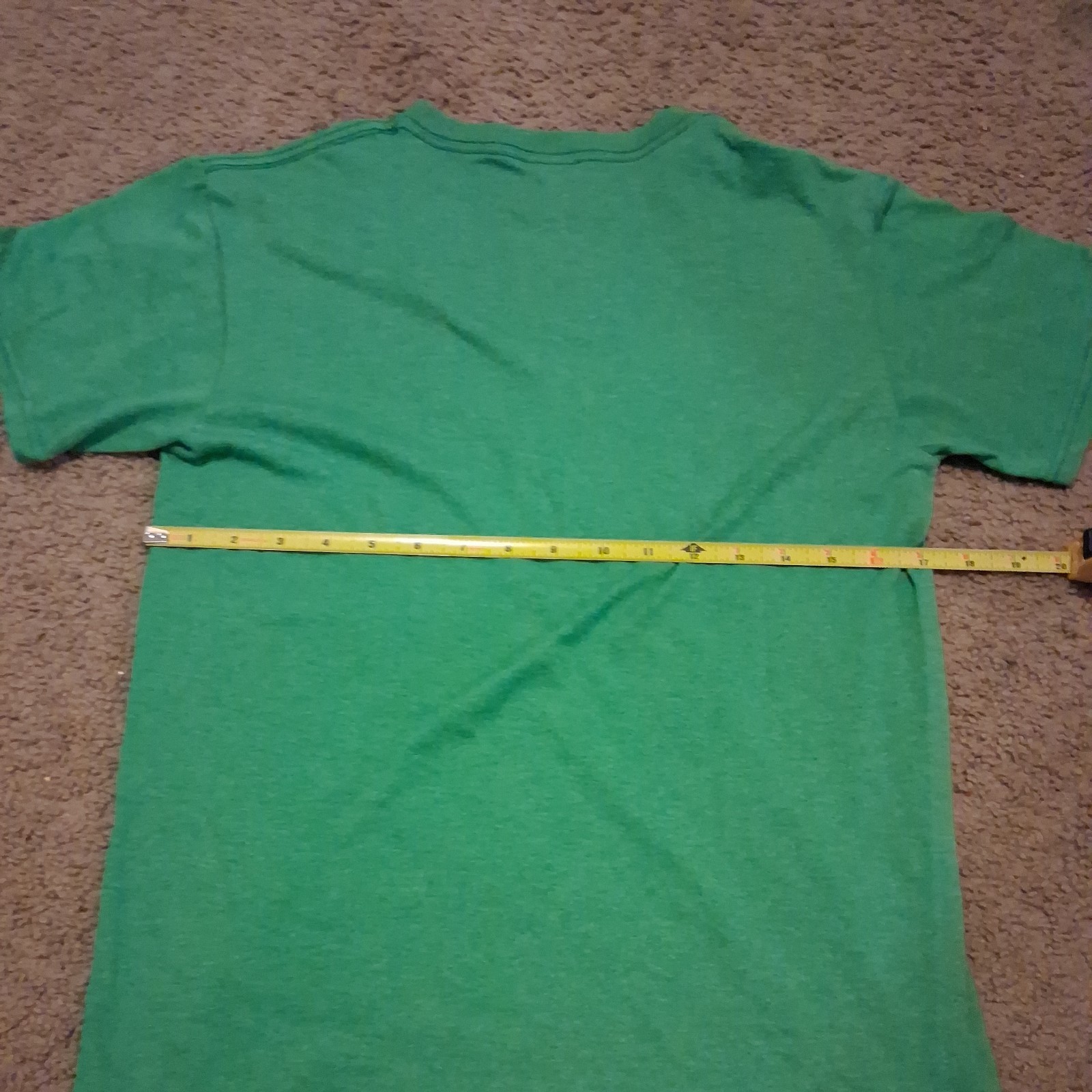 Smokey Says Keep It Green Shirt Mens medium Green Graphic Pull-on Vintage Feel