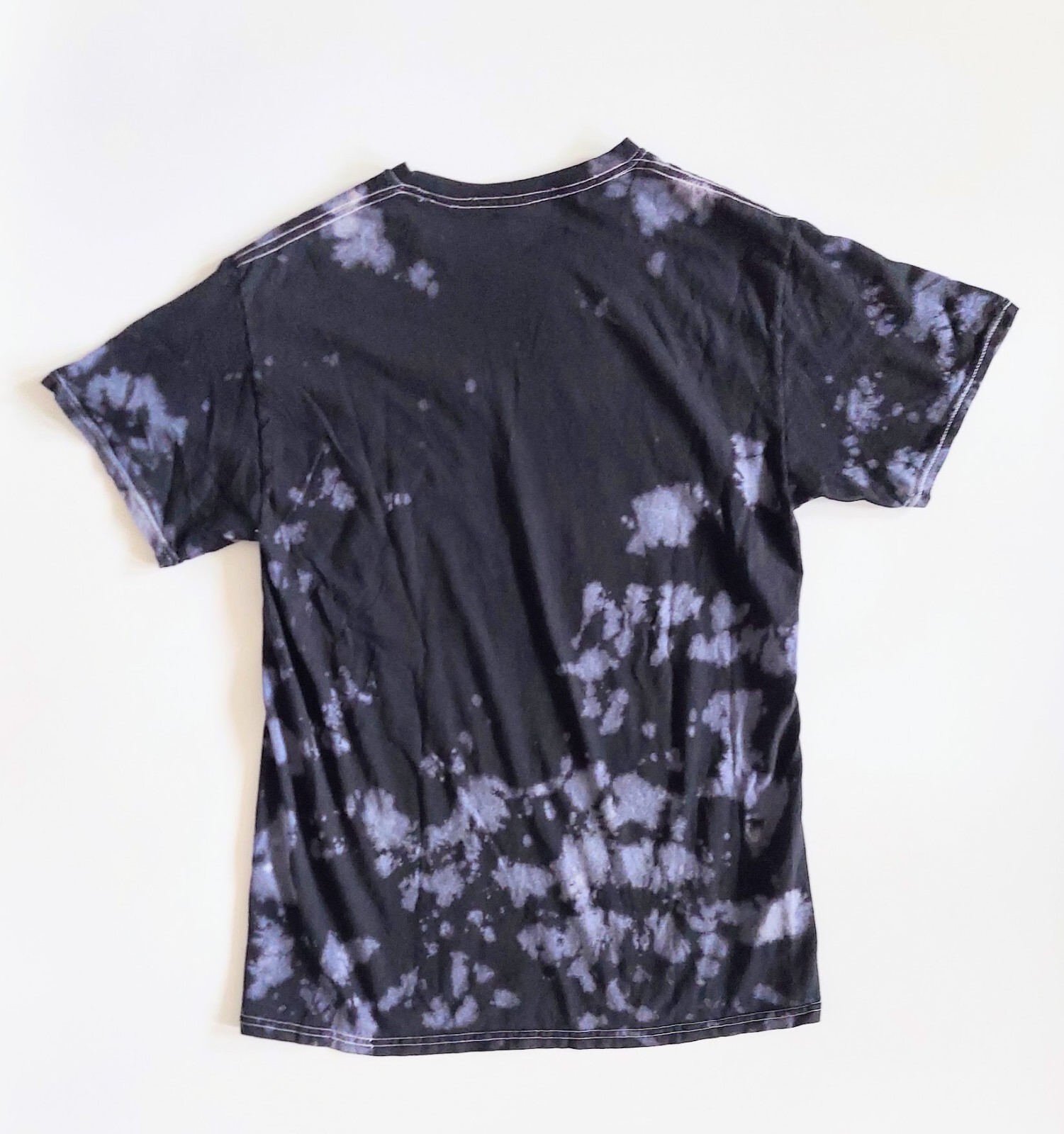 Hatsune Miku Black Bleach Wash Graphic Tee Size Adult Medium 100% Cotton