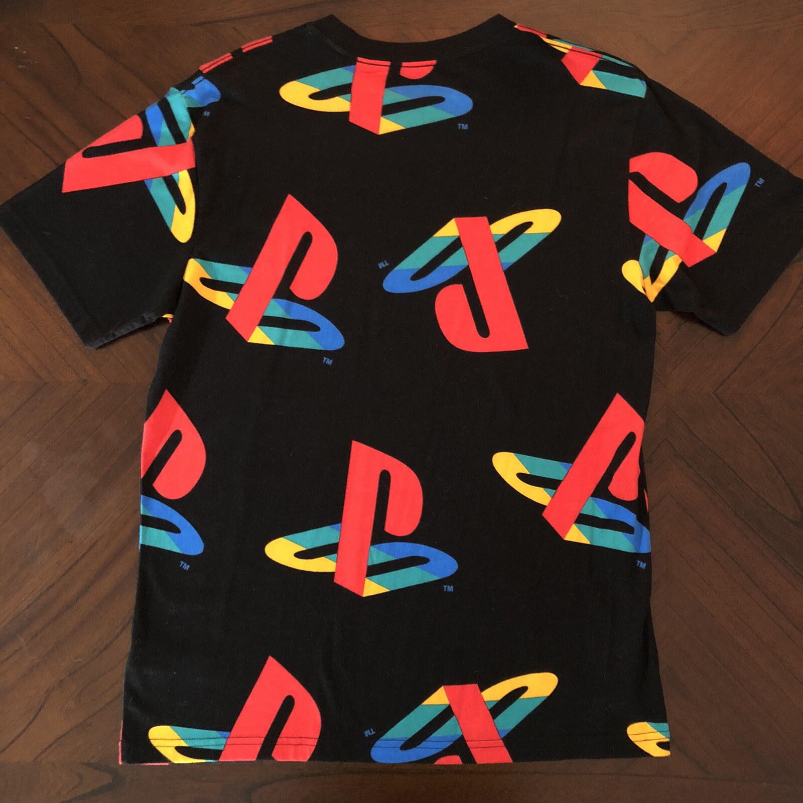 PLAYSTATION 21 MEN T- Shirt Black Red Blue Green Yellow Size Small / Unisex