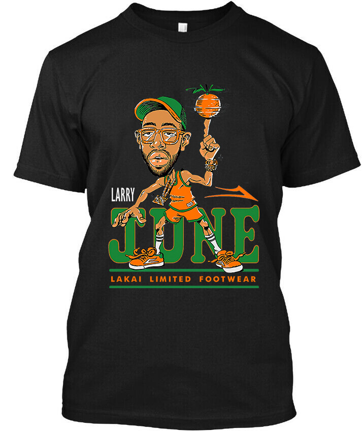 Limited New Larry June American Rapper Hip Hop Music Vintage Logo T-Shirt S-4XL