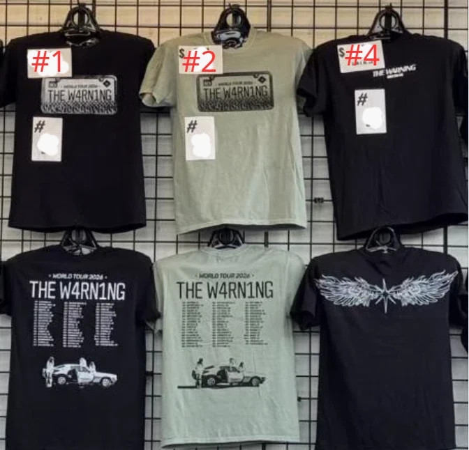 The Warning World Tour 2026 Shirt Hard Rock Band Reprint
