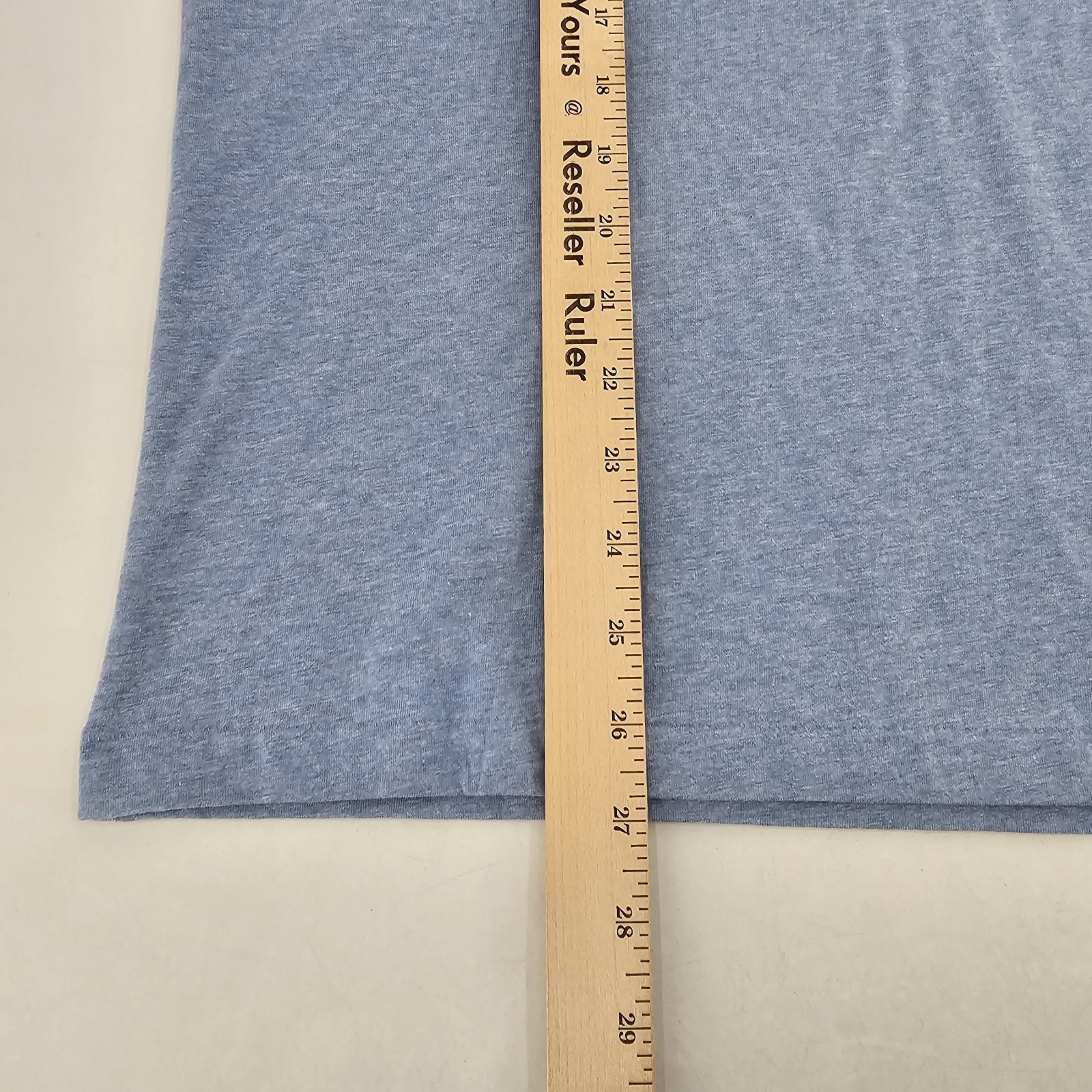 Polo Ralph Lauren Custom Slim Fit T-shirt Pony Logo Mens MEDIUM M Blue HTR NEW