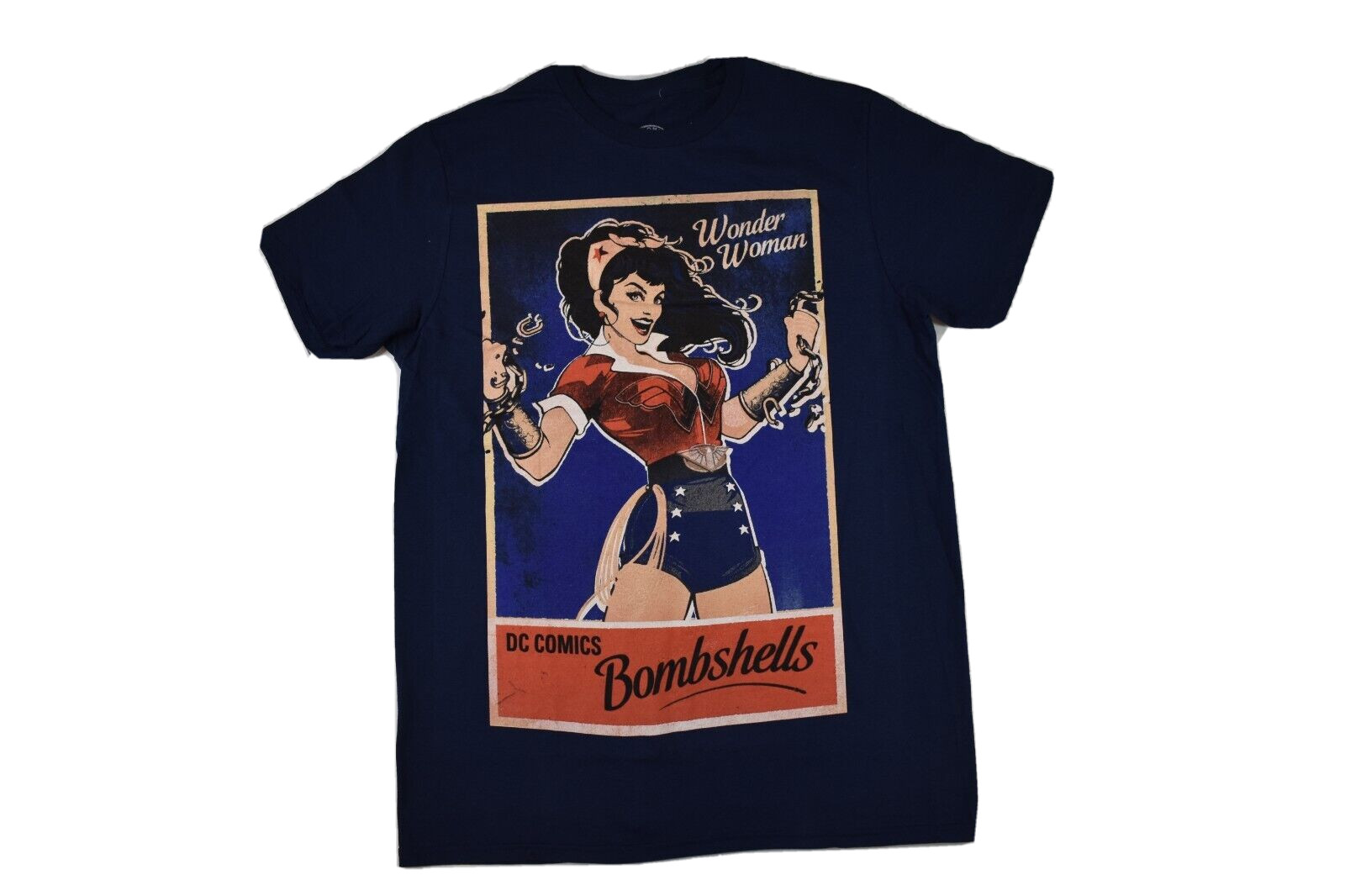 DC Comics Mens Wonder Woman DC Comics Bombshells Shirt New M, XL