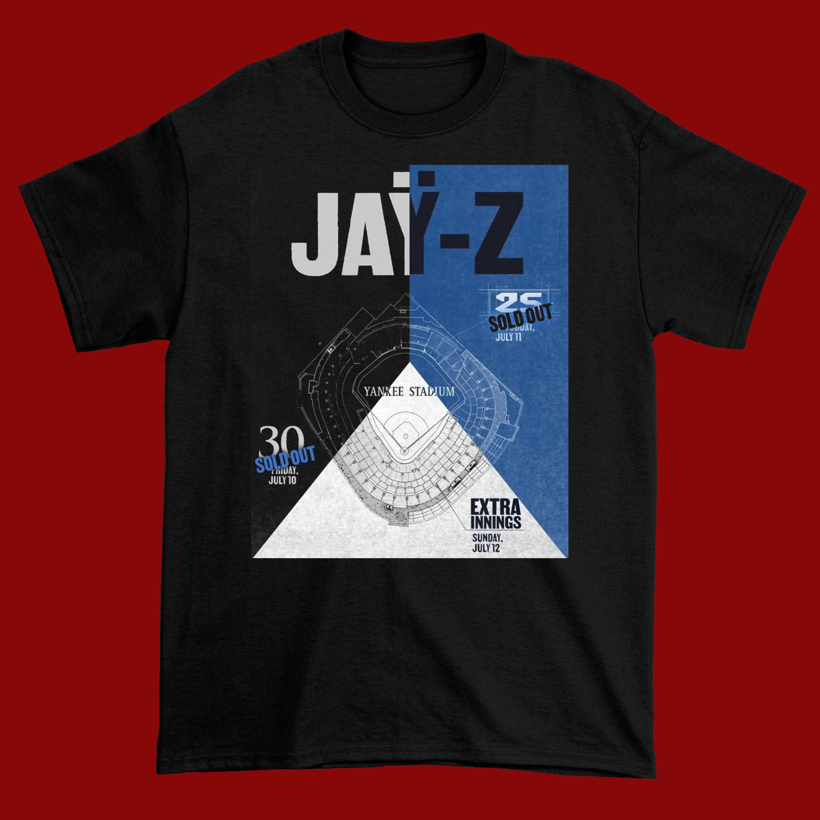 Jay-Z Black Cotton Graphic T-Shirt Unisex Hip Hop Music Fan Tee S-5XL