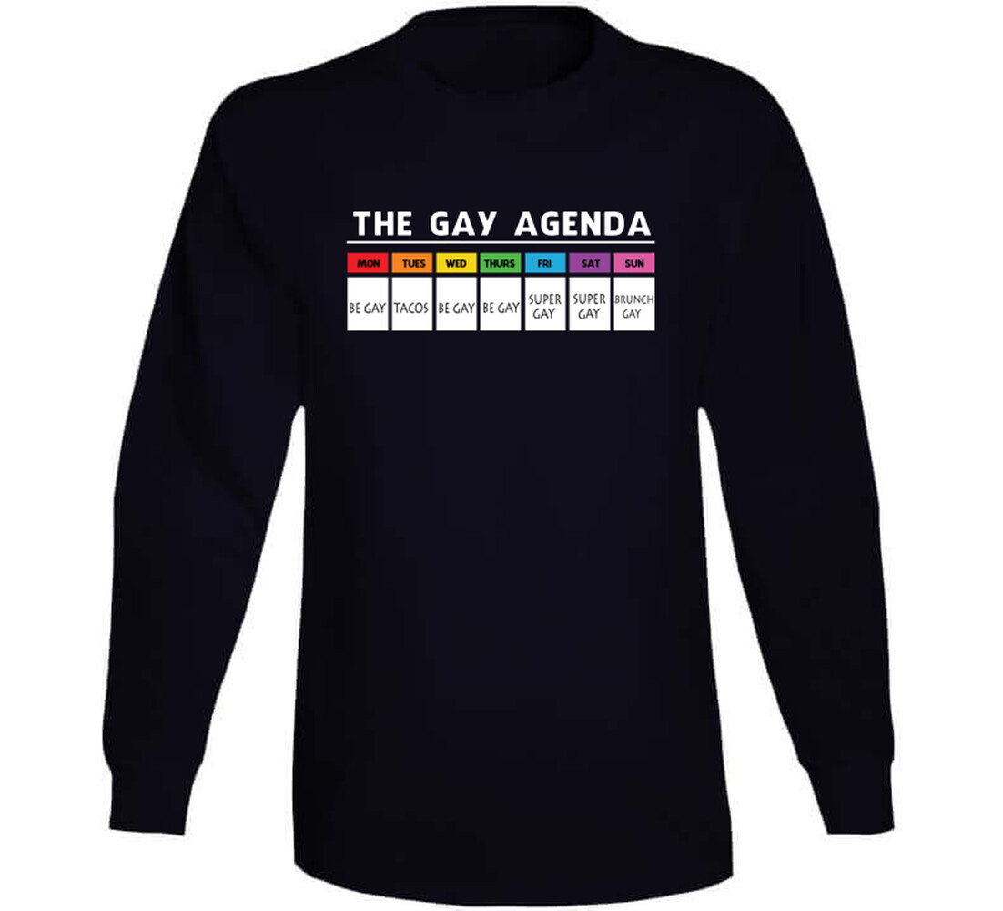 The Gay Agenda Be Gay Tacos Be Gay T Shirt