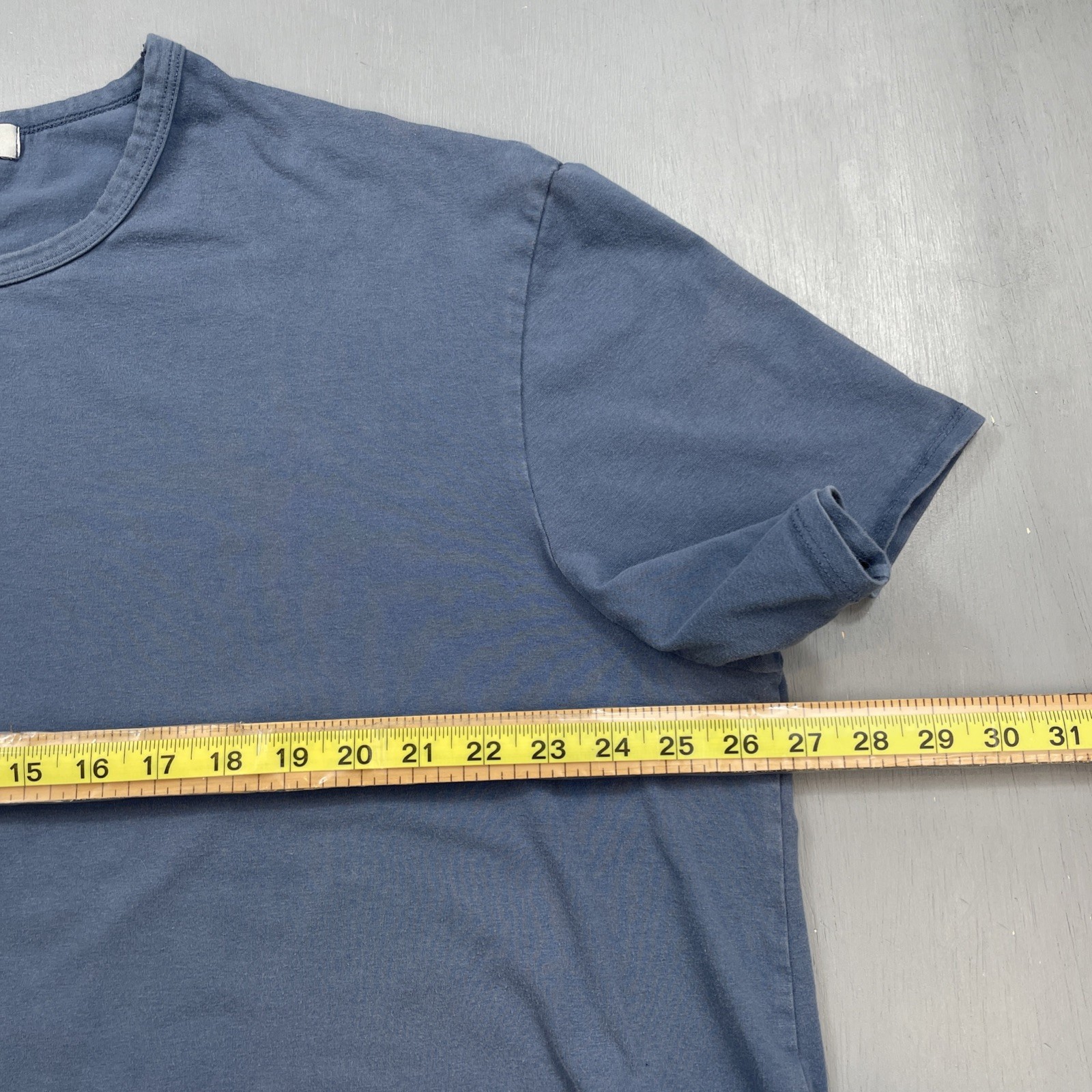One Bone Shirt Men 3 4XL Scoop Curved Hem Tee Short Sleeve Crew Neck Blue Canada