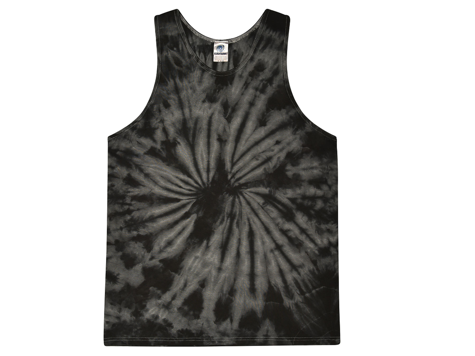 Black Tie Dye Tank Top Sleeveless T-Shirts , Adult S M L XL 2XL 3XL,Cotton