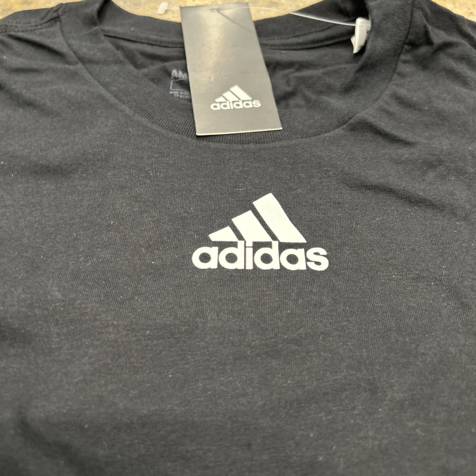 adidas Amplifier Cotton Tee Short Sleeve Black EK0174 Men’s Size 3XL – NWT