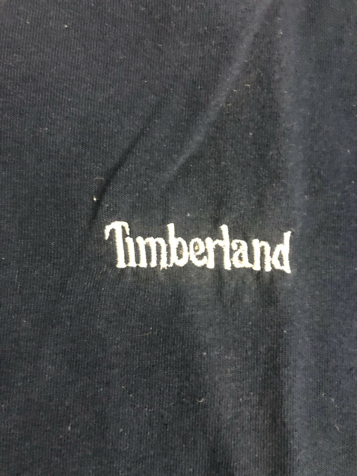 Mens Timberland Navy Blue Work Shop Shirt See Photos and Description